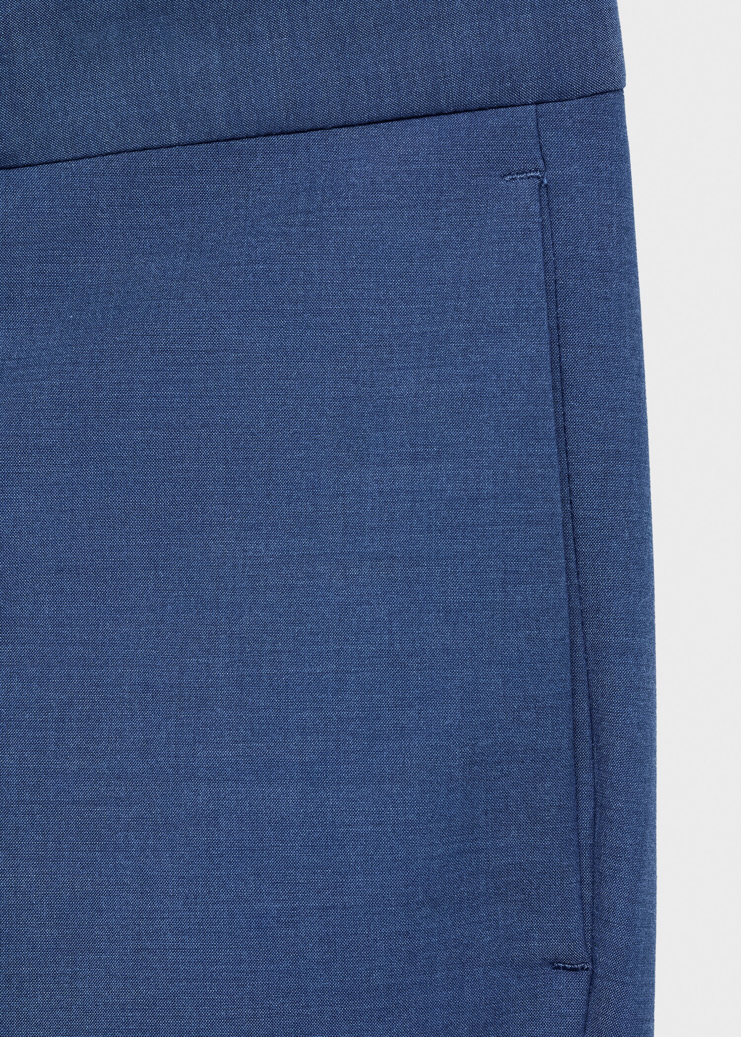 Stretch fabric super slim-fit suit trousers - Details of the article 8