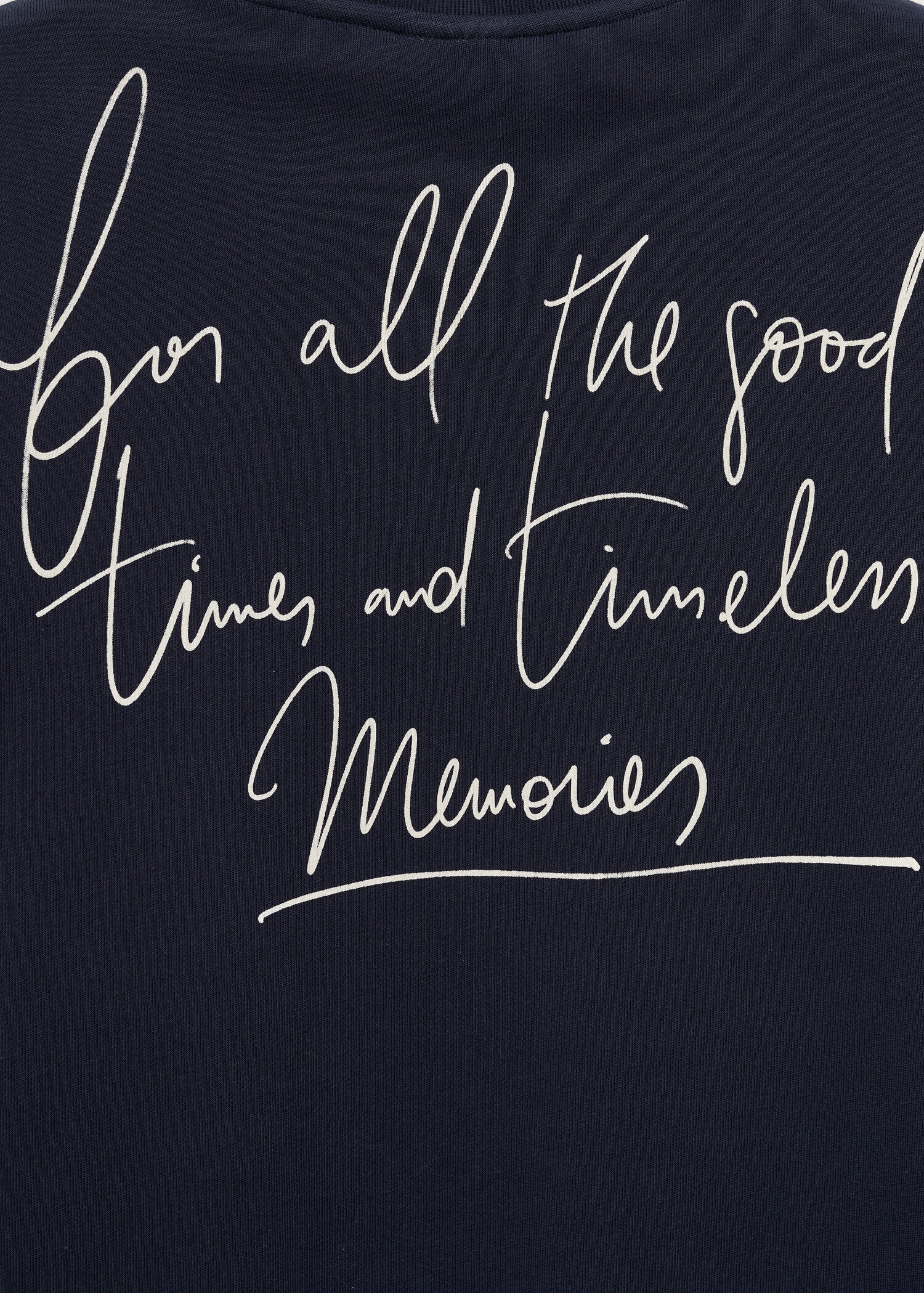 Embroidered cotton T-shirt - Details of the article 0