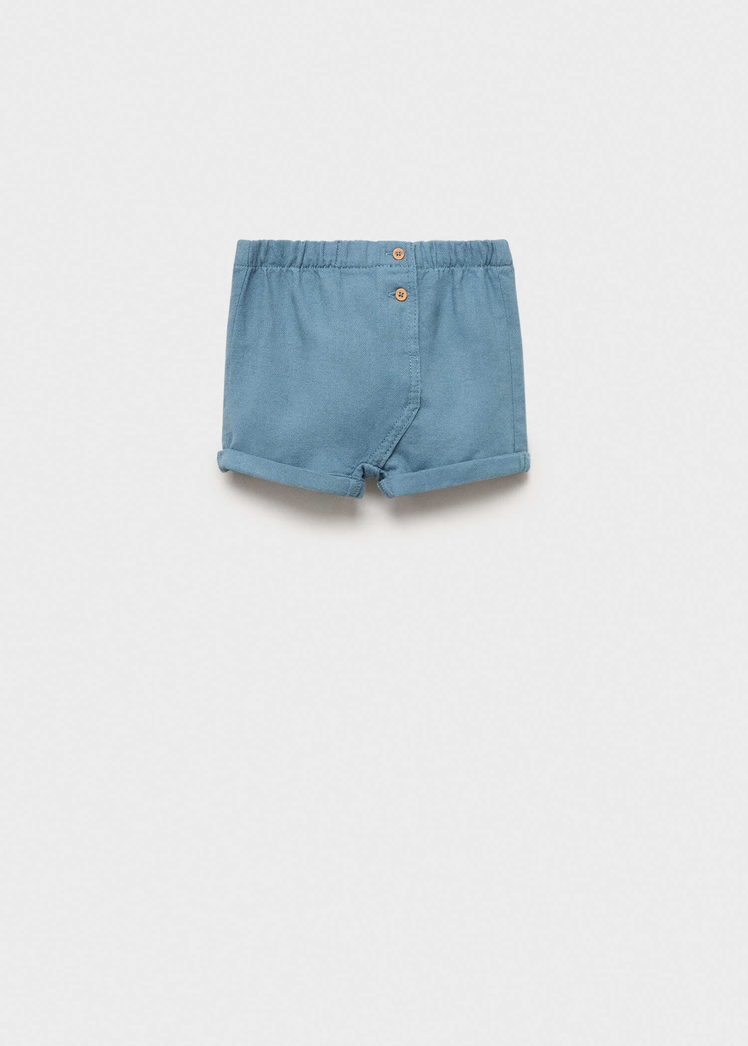 Linen and cotton shorts - Article without model