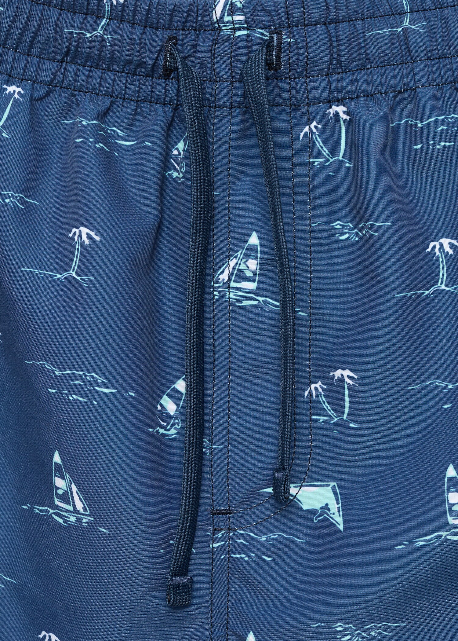 Maillot de bain imprimé palmiers - Détail de l'article 0