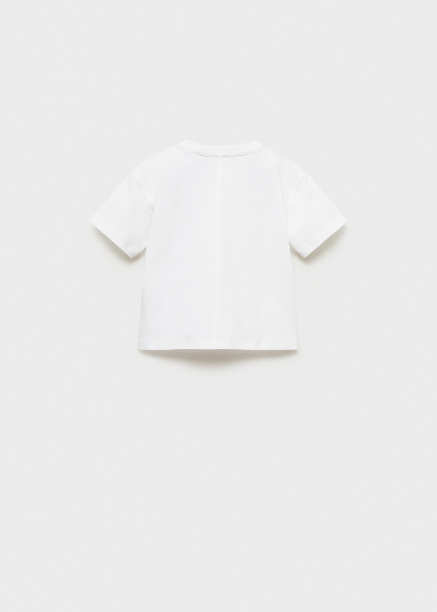 Samarreta barreja cotó estampada - Revers de l'article