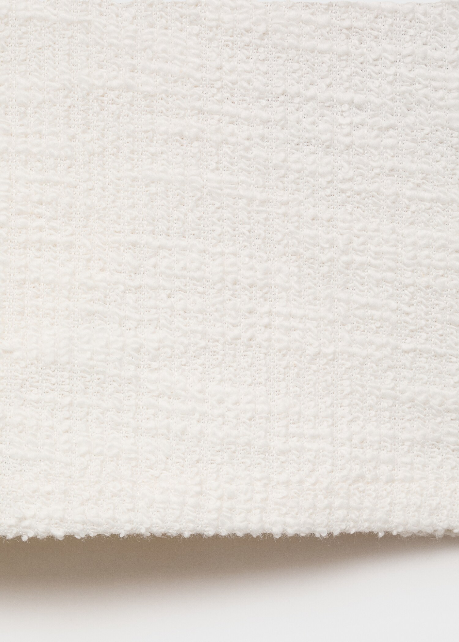 Camiseta abertura tweed - Detalle del artículo 0