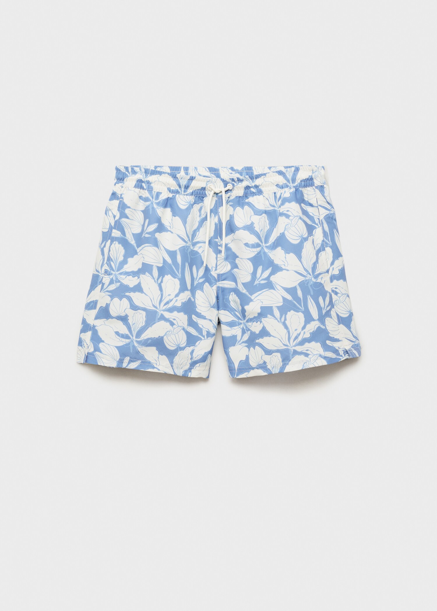Badeshorts mit floralem Dessin - Artikel ohne Model