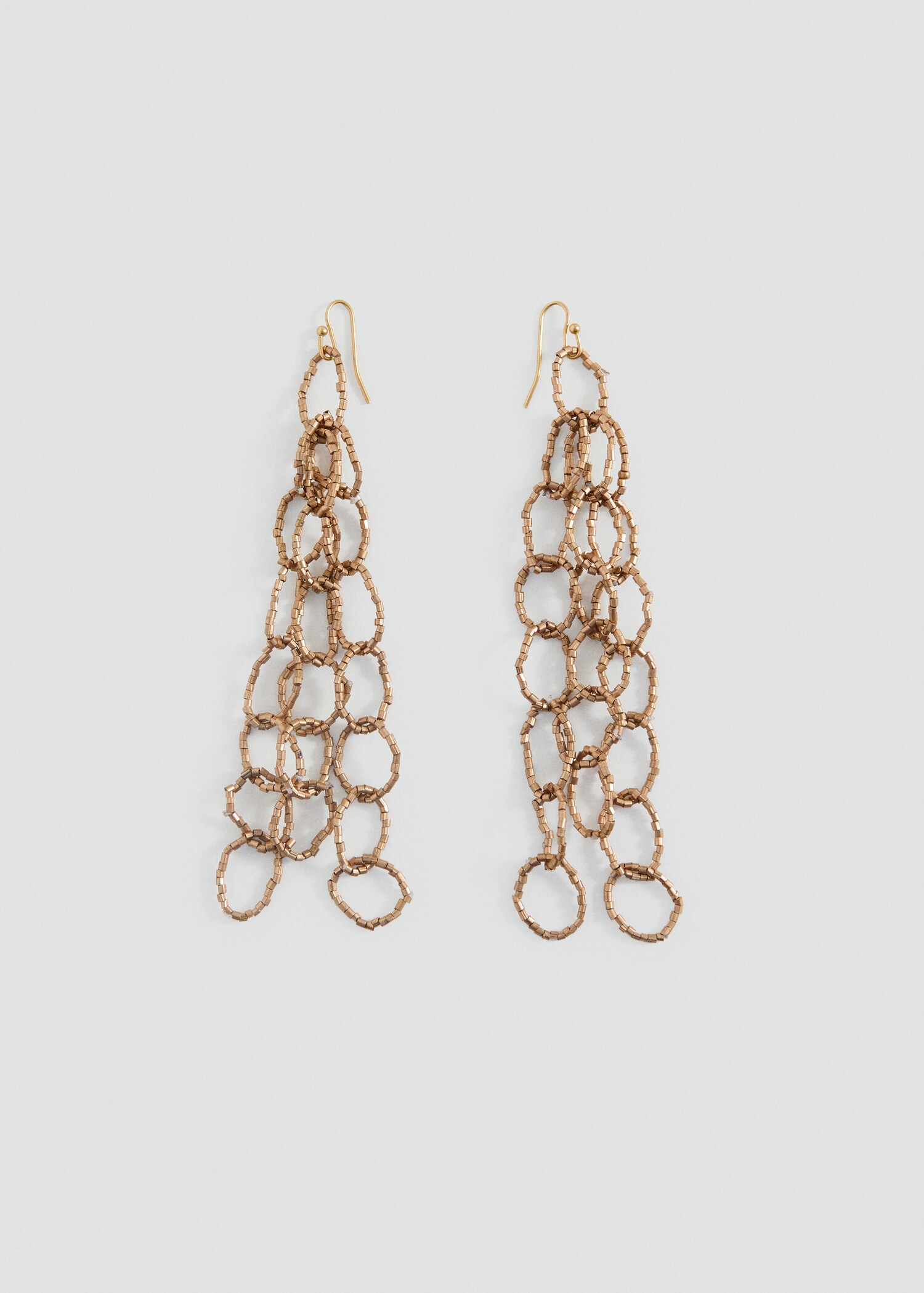 Intertwined hoop earrings - Article without model