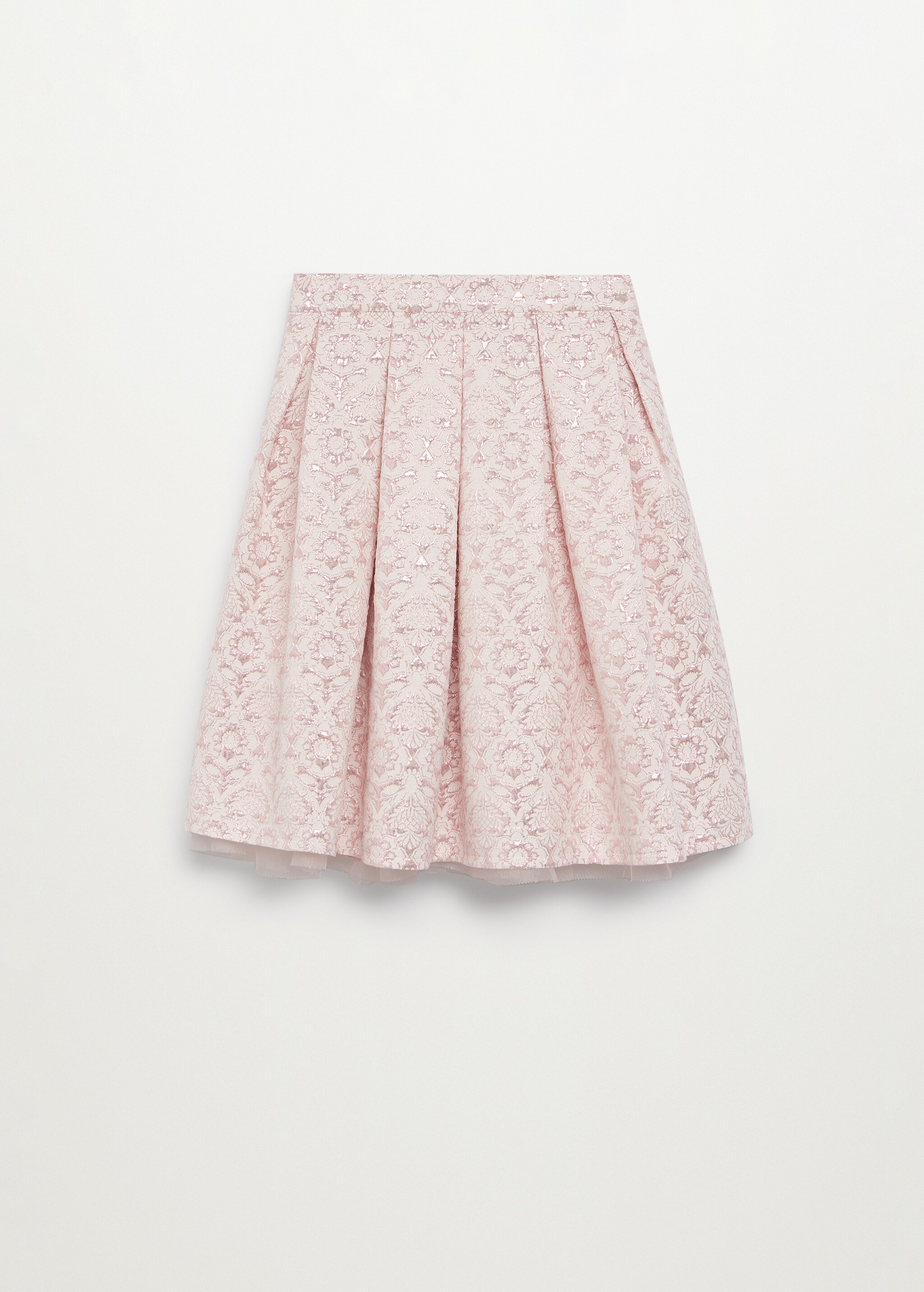 Falda jacquard lurex - Reverso del artículo