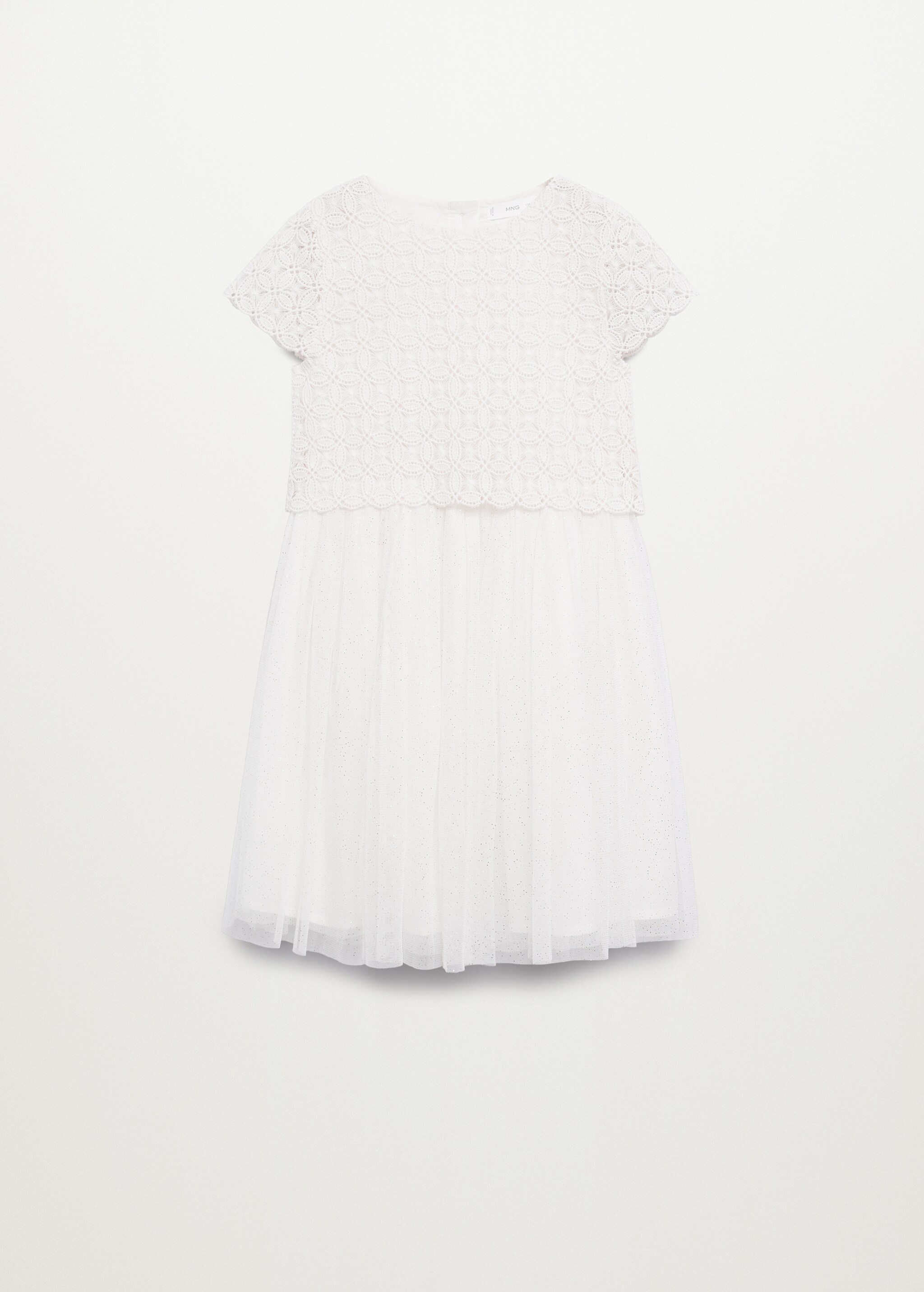 Vestido guipur tul - Artículo sin modelo