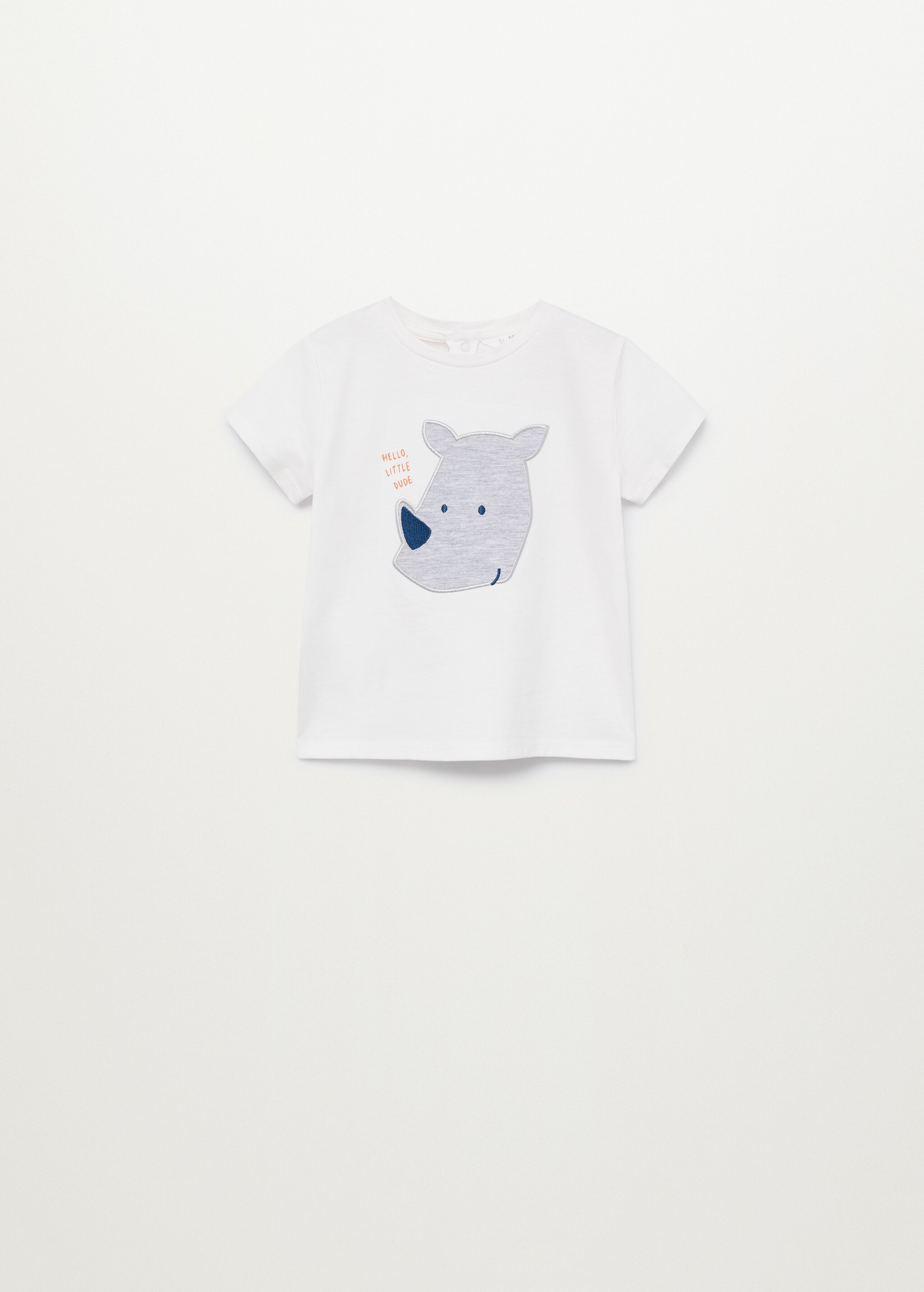 Camiseta algodón orgánico bordado - Artículo sin modelo