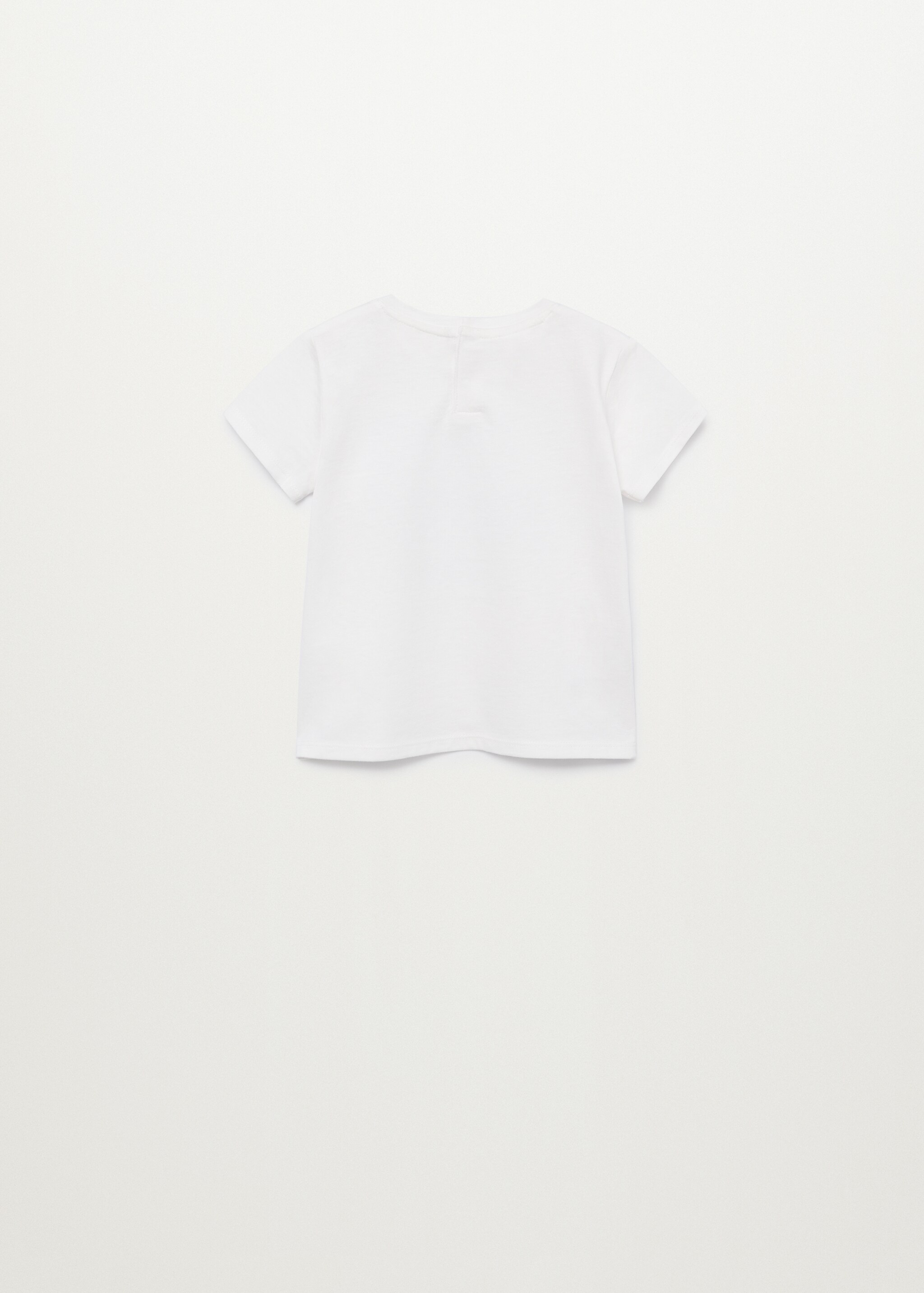 Camiseta algodón orgánico bordado - Reverso del artículo