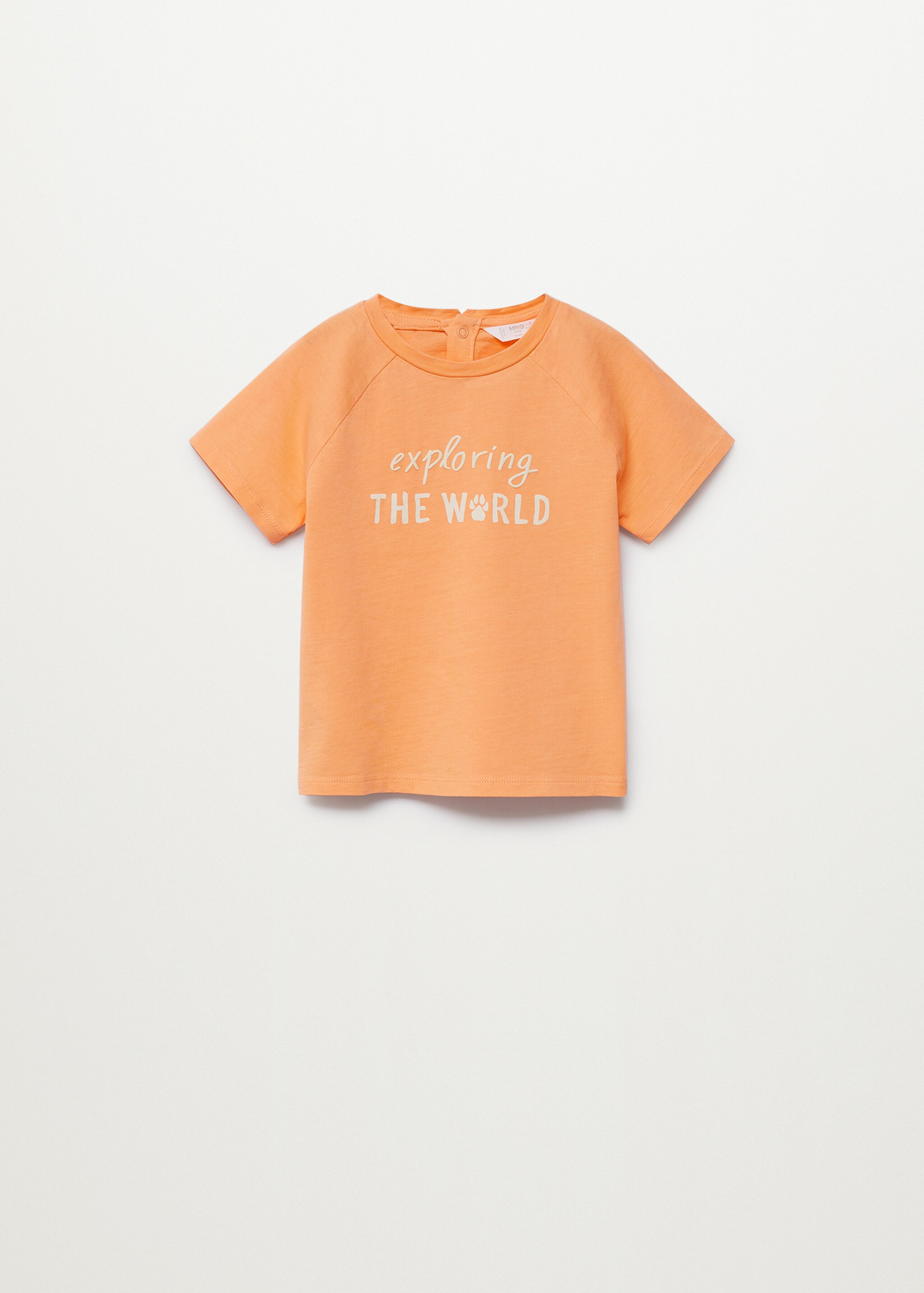 Camiseta algodón orgánico mensaje - Artículo sin modelo