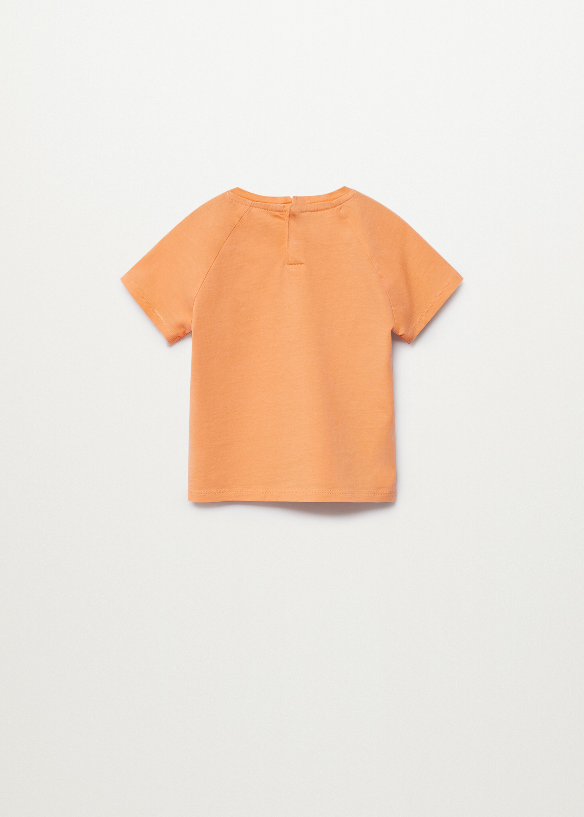 Camiseta algodón orgánico mensaje - Reverso del artículo