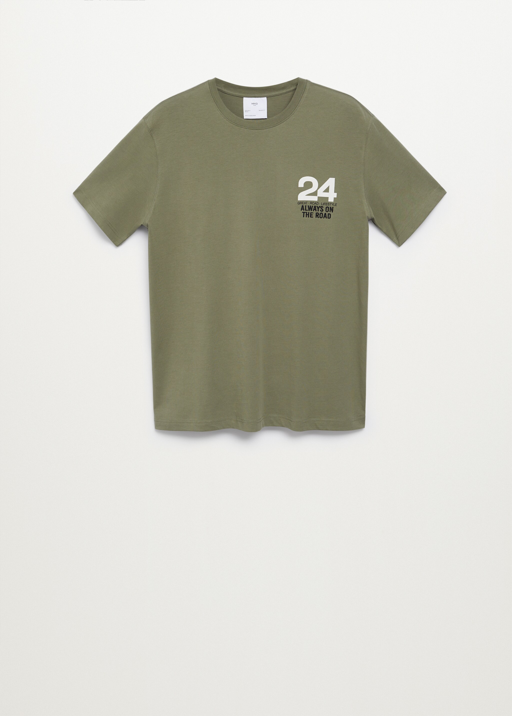 Camiseta algodón estampada - Artículo sin modelo