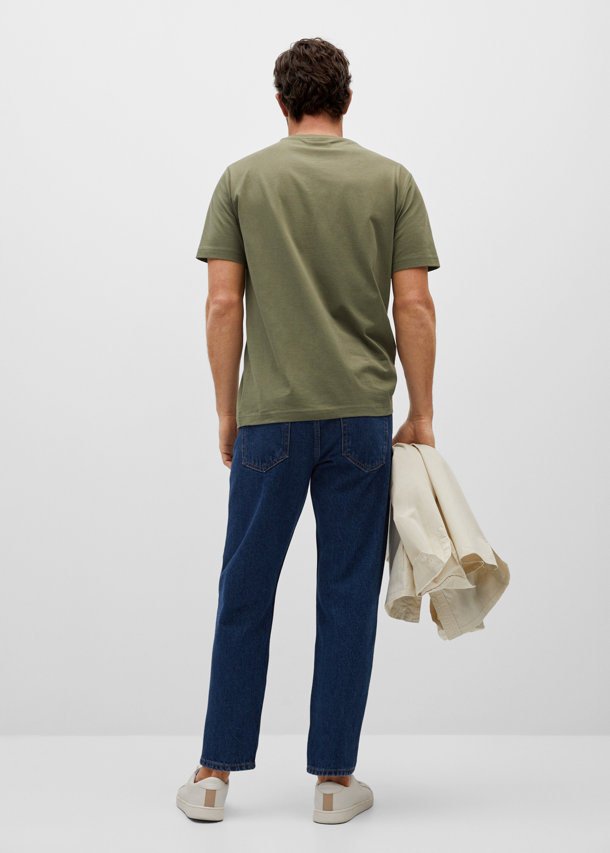Camiseta algodón estampada - Reverso del artículo