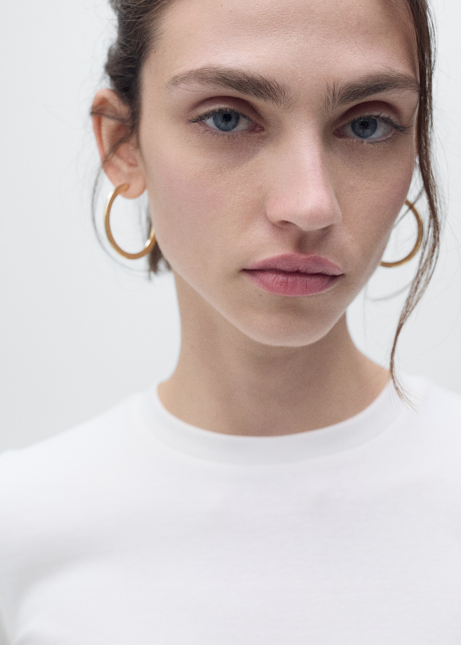 Fitted cropped t-shirt - Details of the article 1