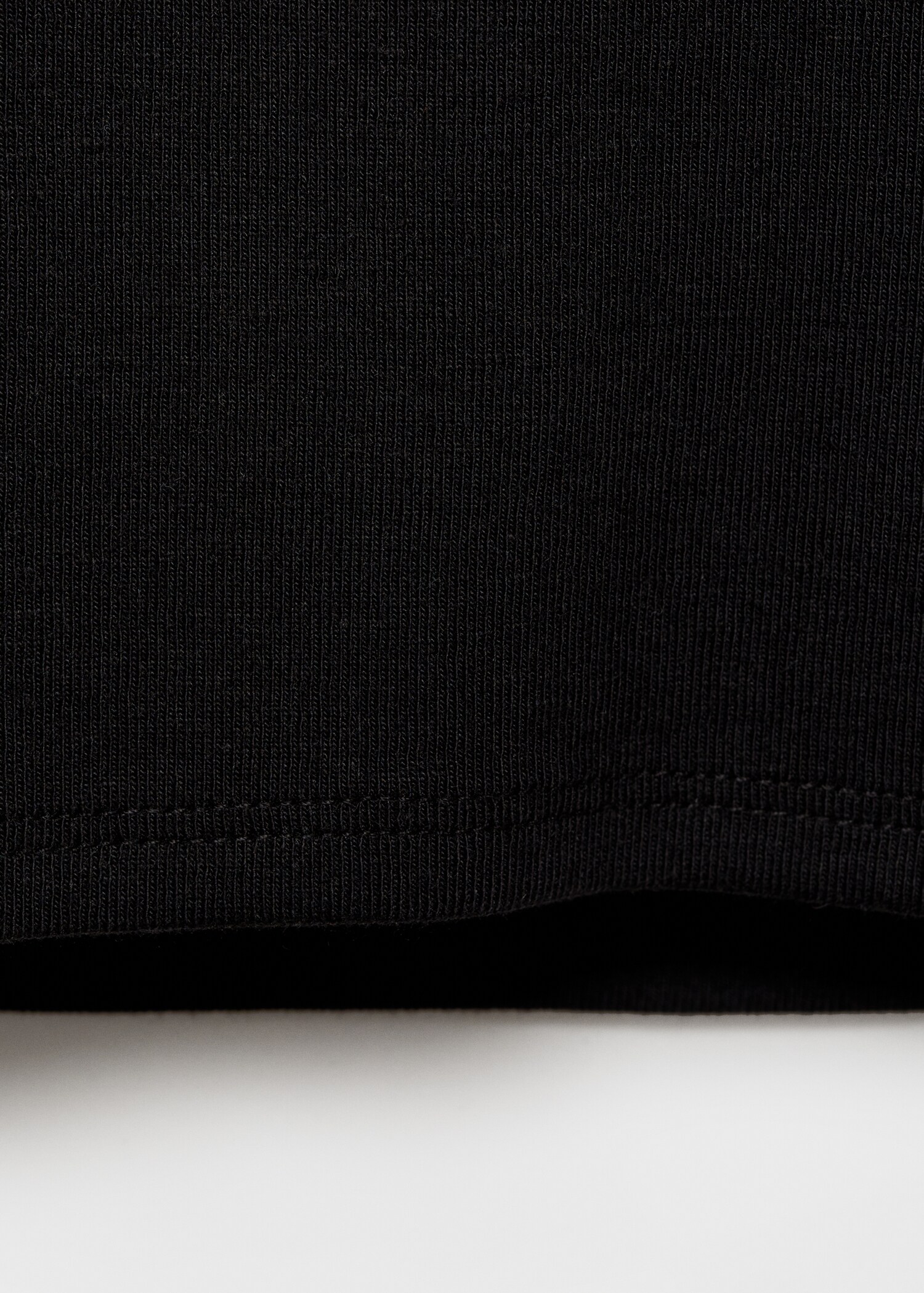 Fitted cropped t-shirt - Details of the article 0
