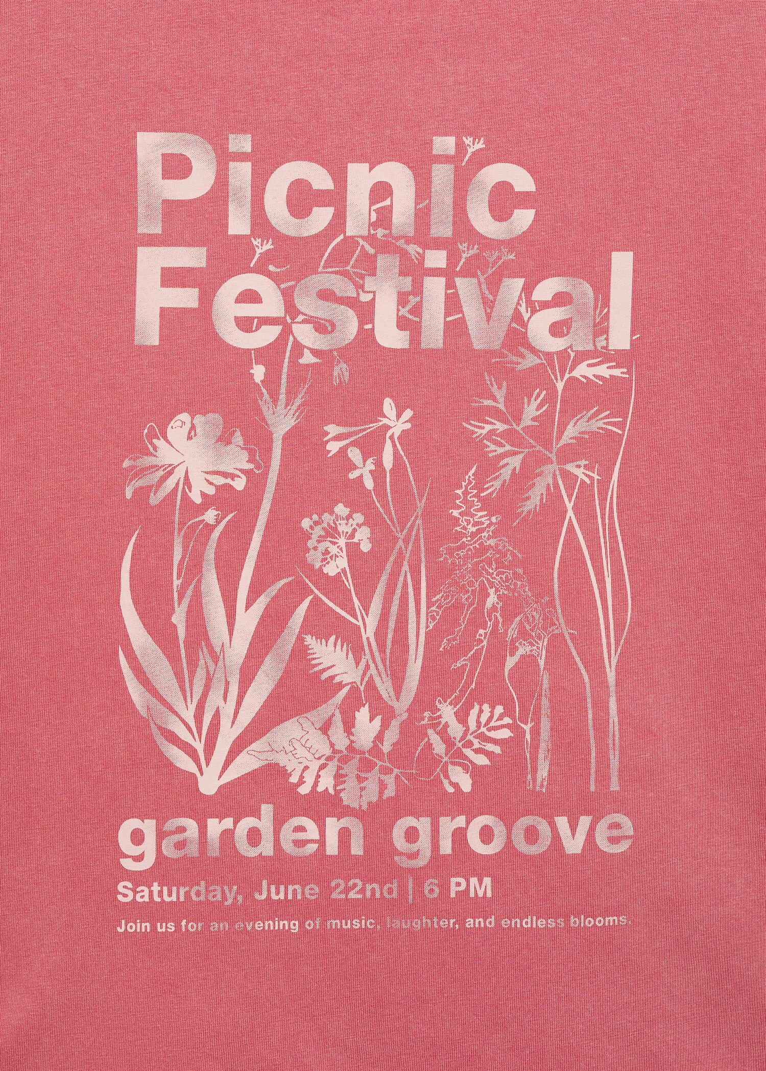 Printed cotton-blend t-shirt - Details of the article 0