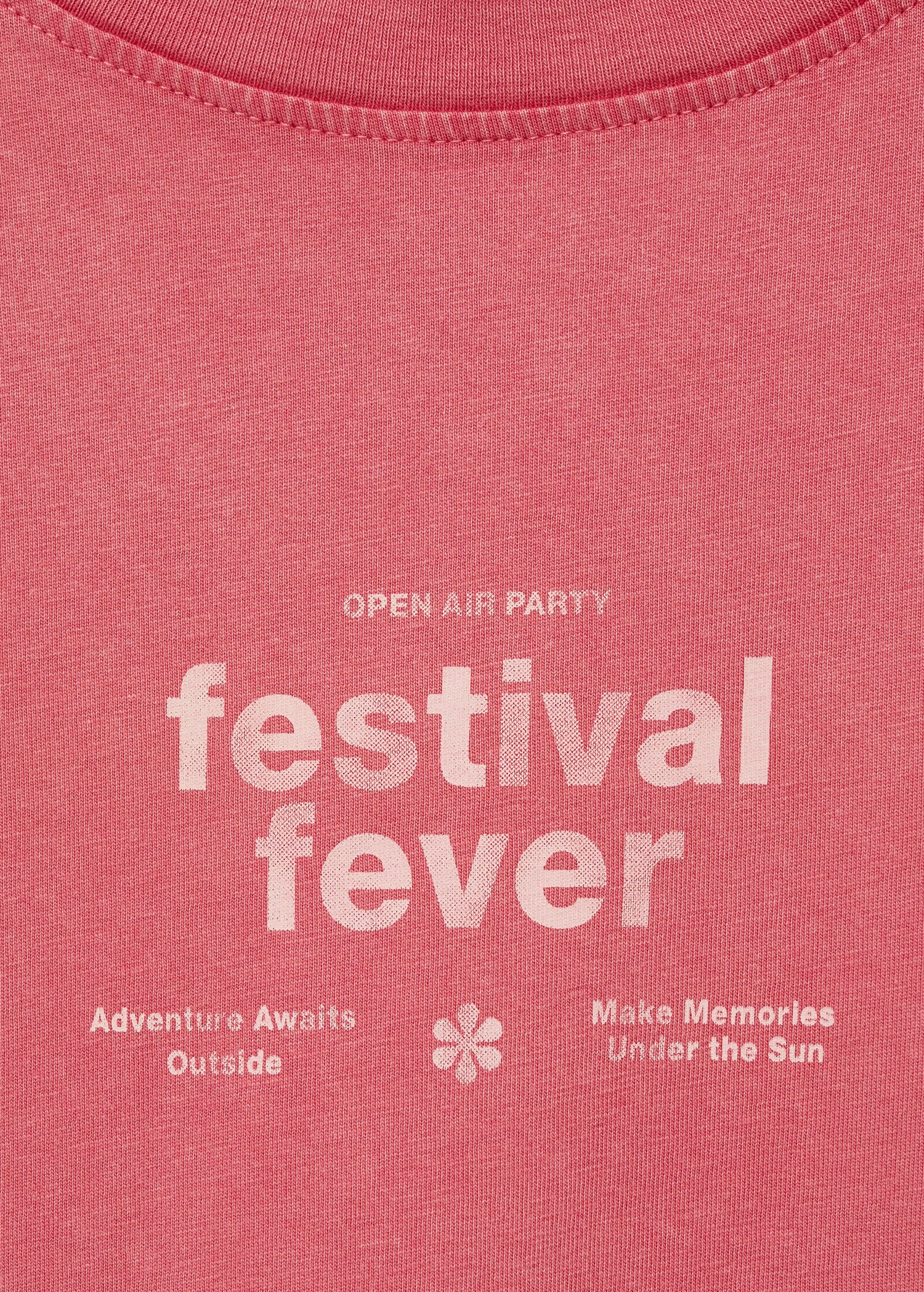 Printed cotton-blend t-shirt - Details of the article 8