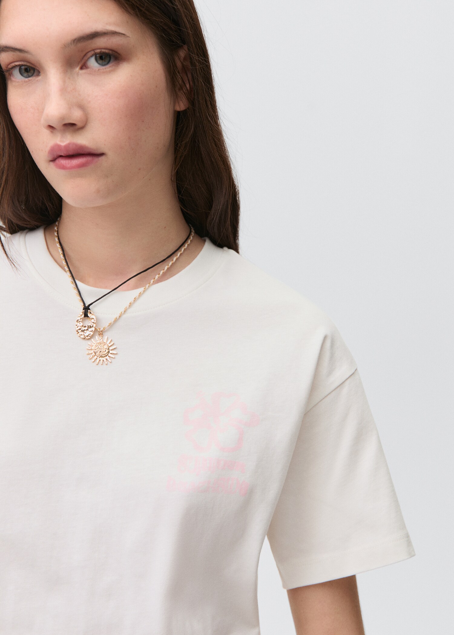 Camiseta algodón estampada - Detalle del artículo 1