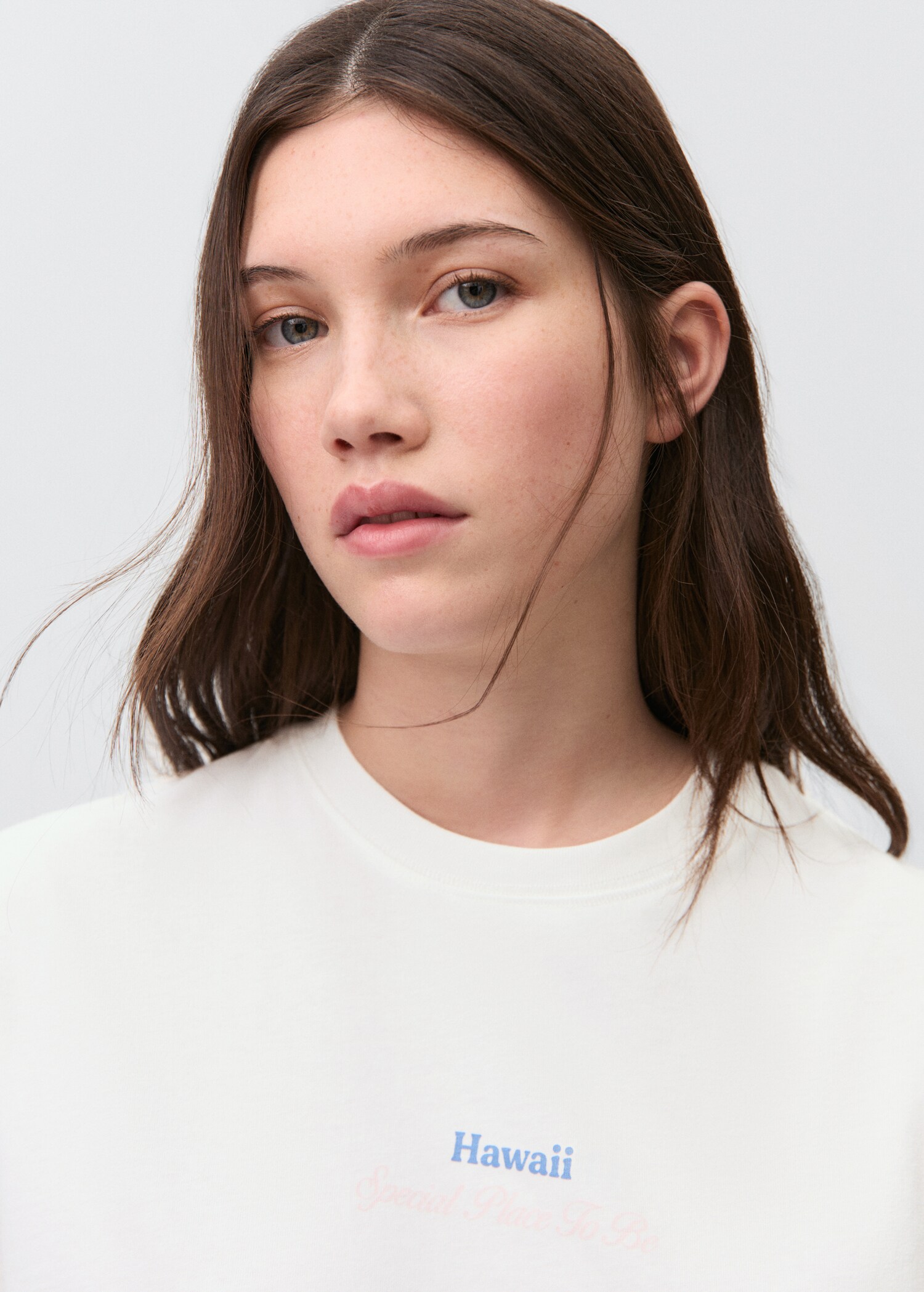 T-Shirt mit aufgedruckter Zeichnung - Detail des Artikels 1