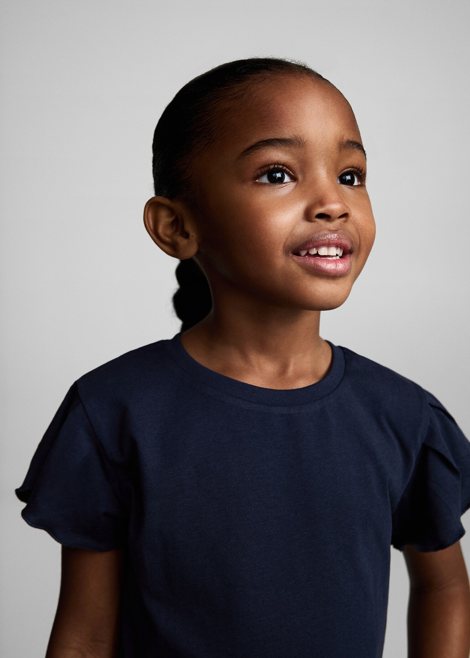 Μπλούζα κοντό μανίκι βαμβάκι - Λεπτομέρεια του προϊόντος 1