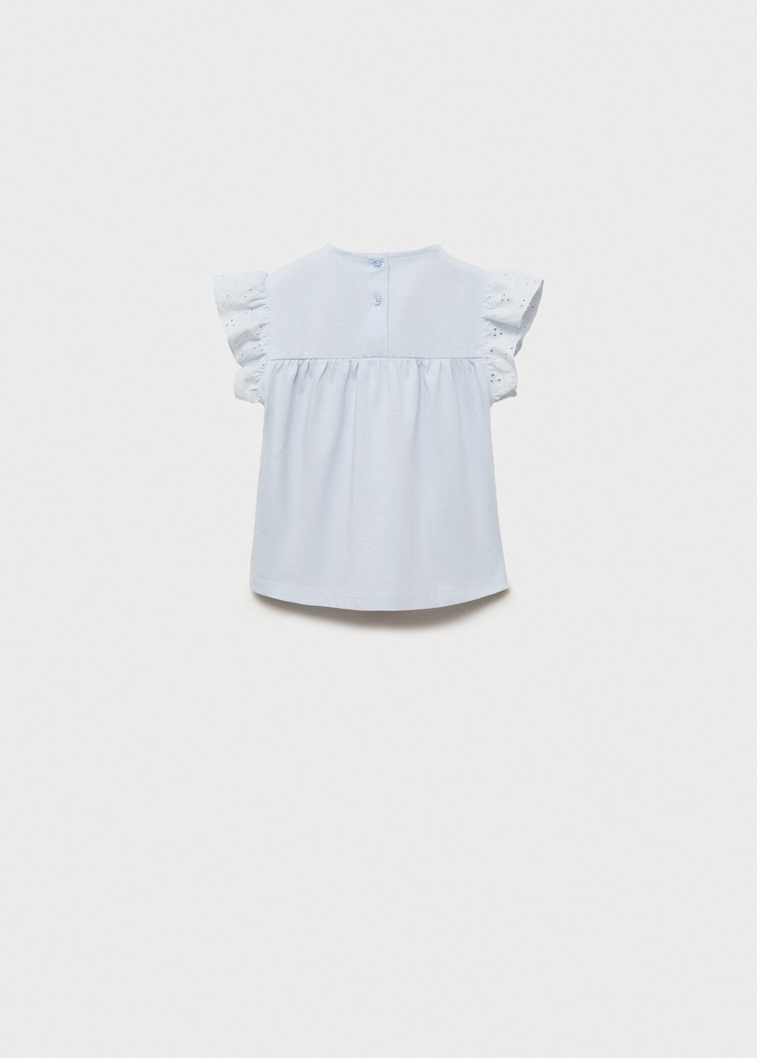 Openwork details T-shirt - Reverse of the article