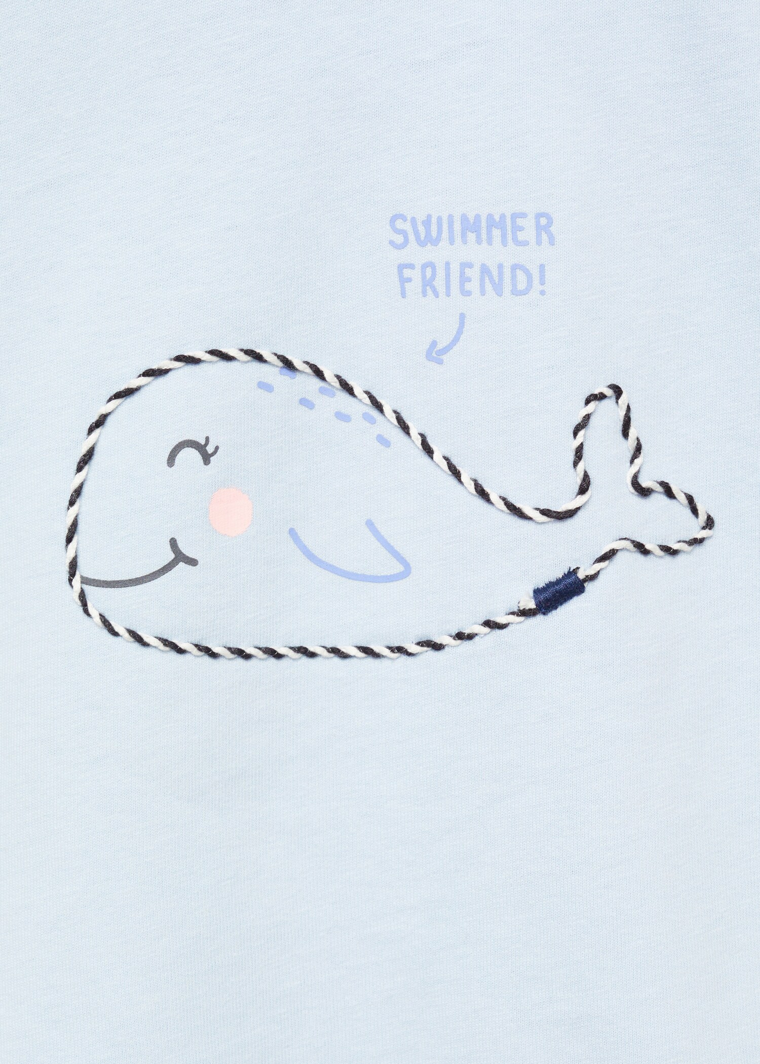 Besticktes T-Shirt mit Volants - Detail des Artikels 8