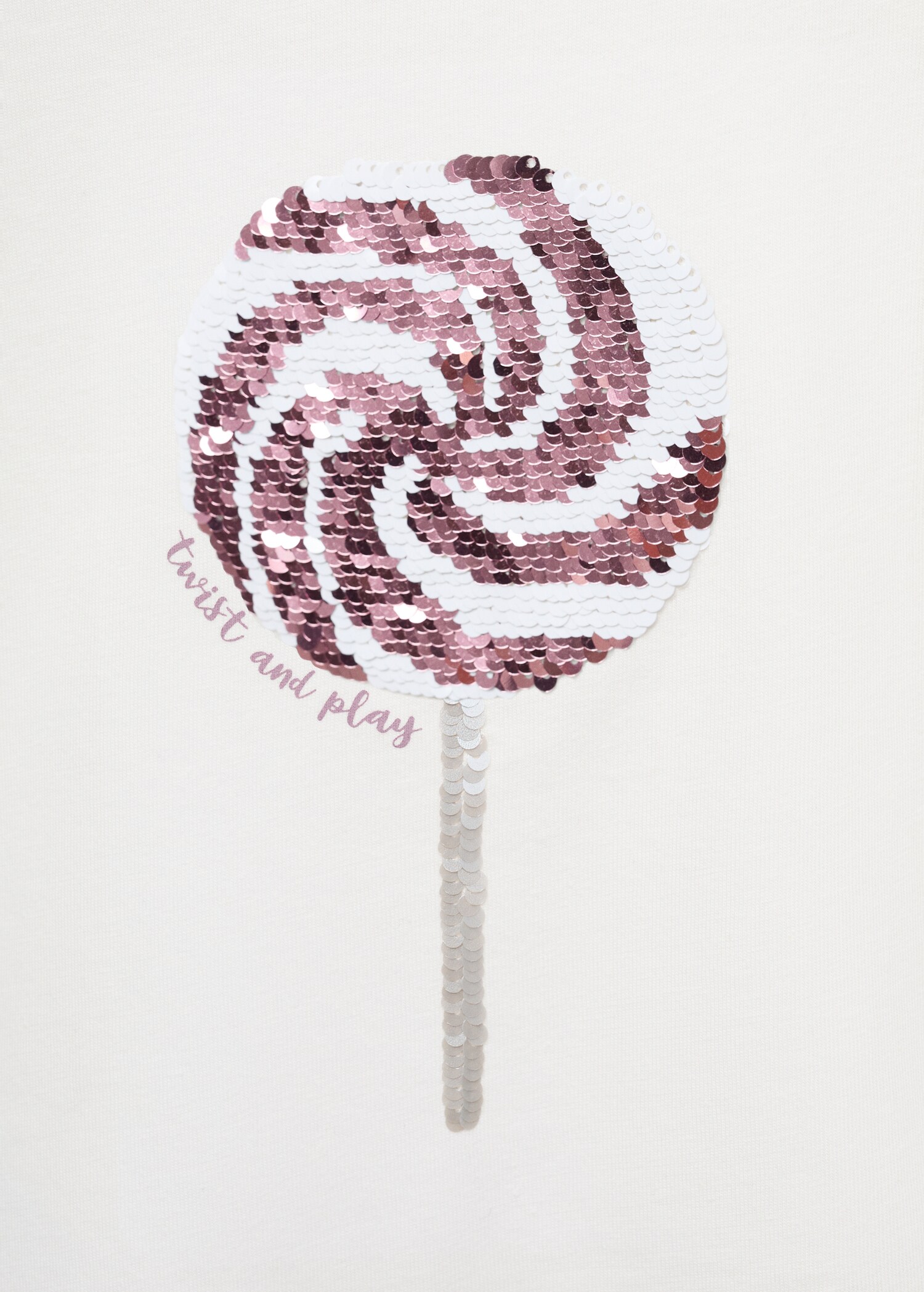 Μπλουζάκι με τύπωμα και πούλιες - Λεπτομέρεια του προϊόντος 8