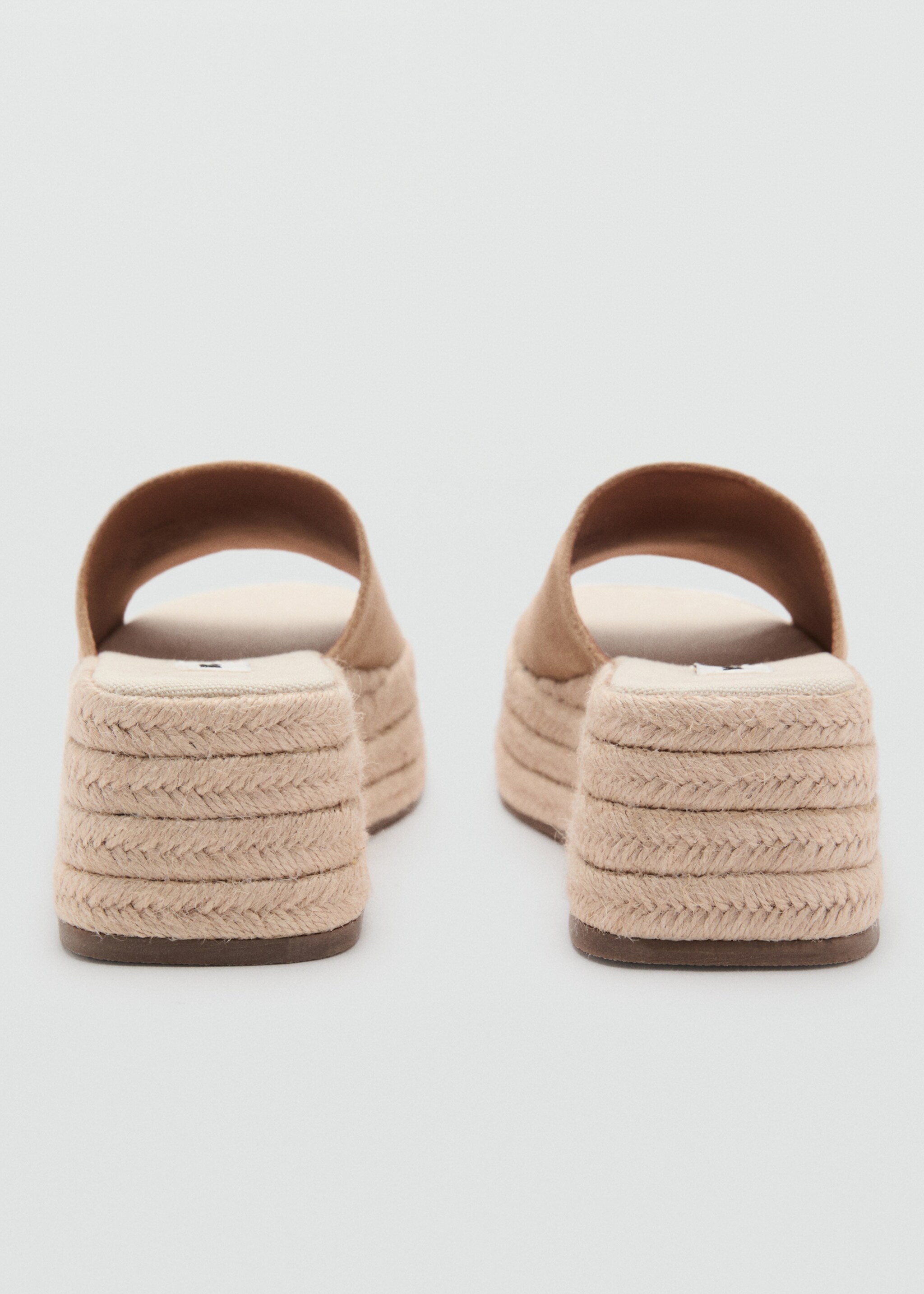 Sandales plateforme - Détail de l'article 2, Marron moyen. Ref: 87006372-00.