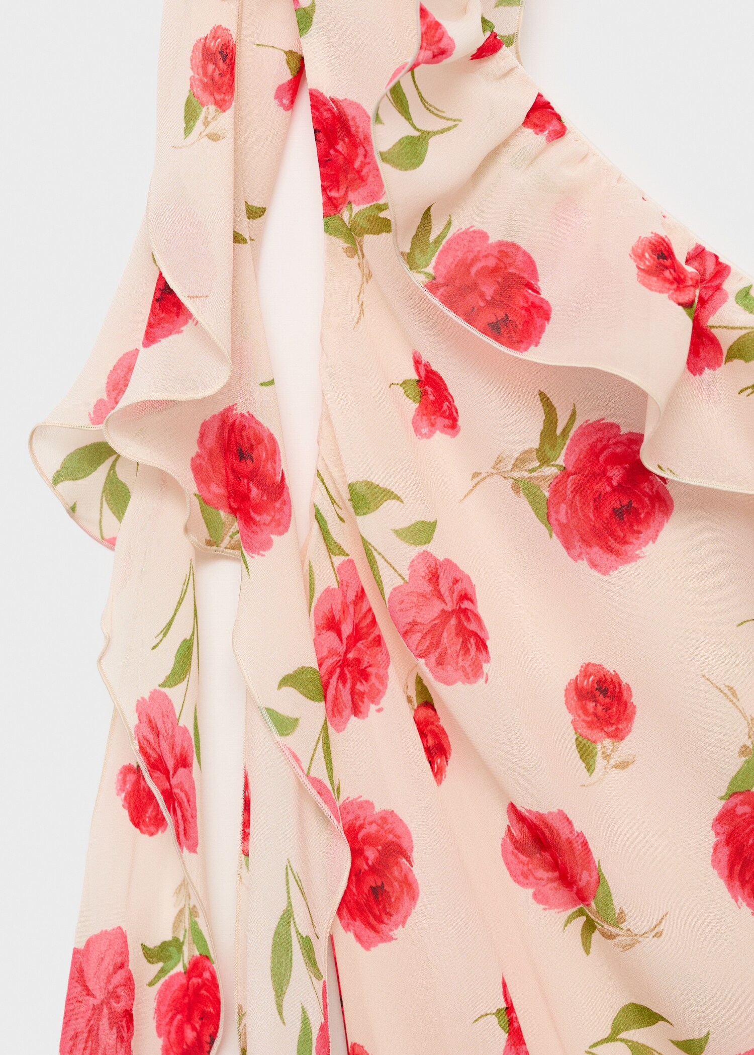 Floral ruffled dress - Details of the article 8