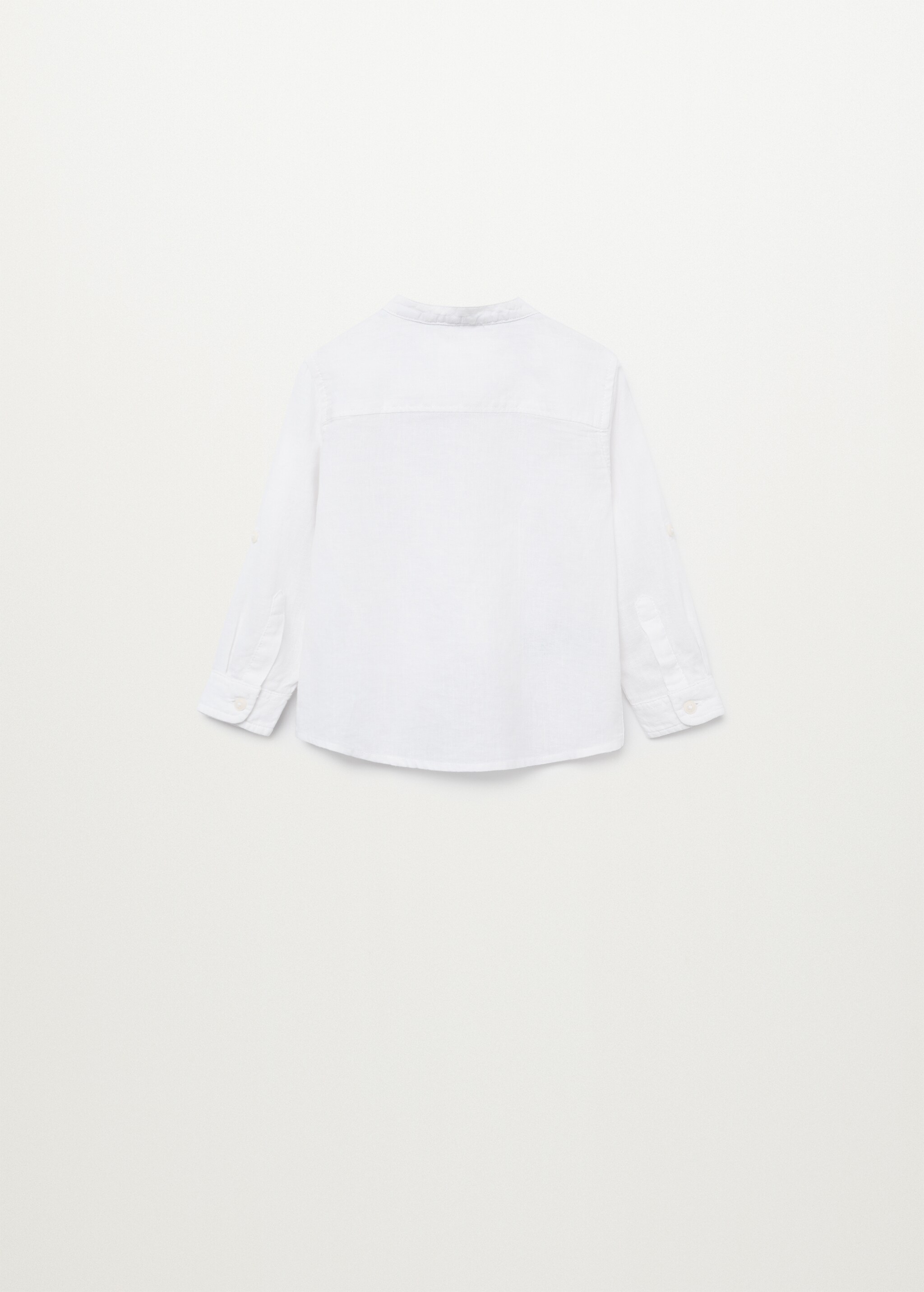 Camisa algodón lino - Reverso del artículo