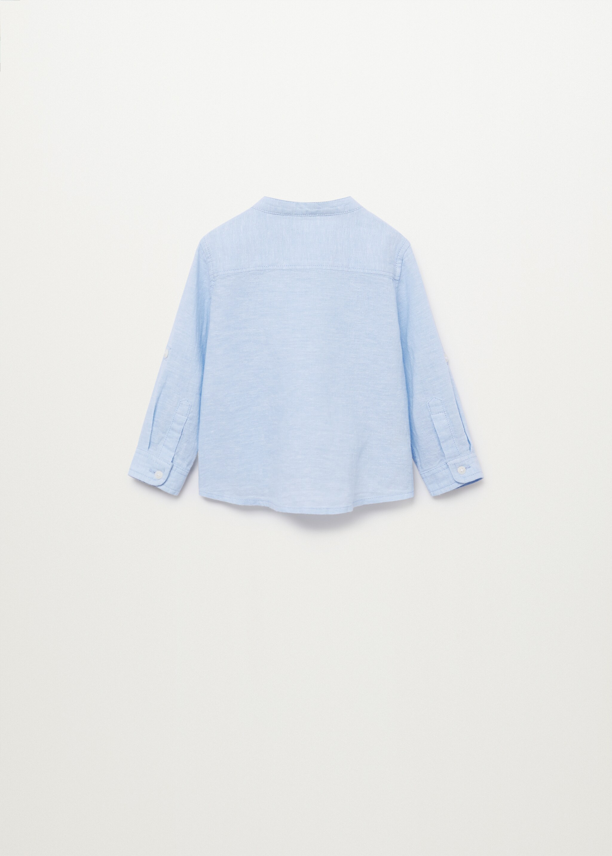 Camisa algodón lino - Reverso del artículo