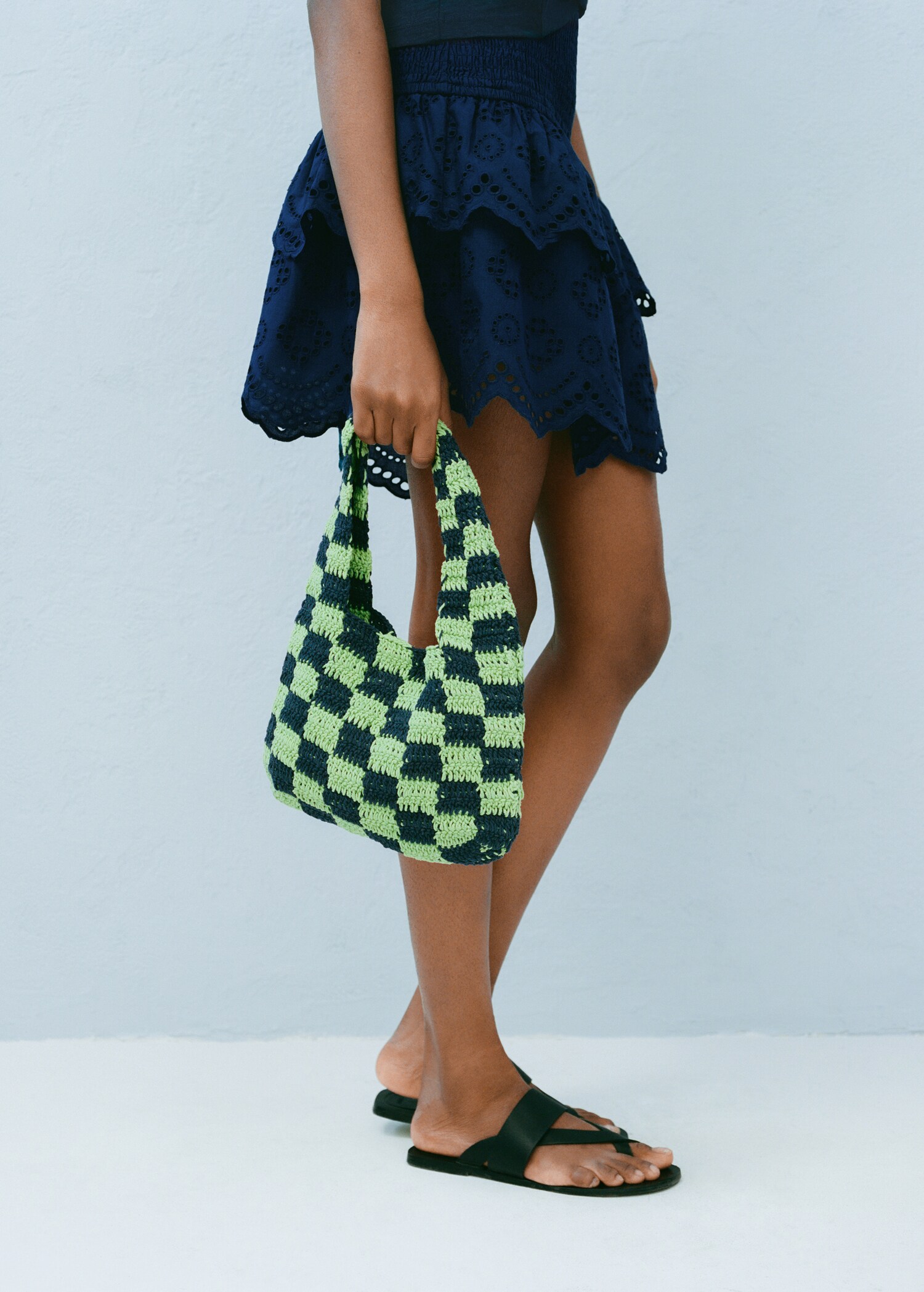 Check crochet bag - Details of the article 9