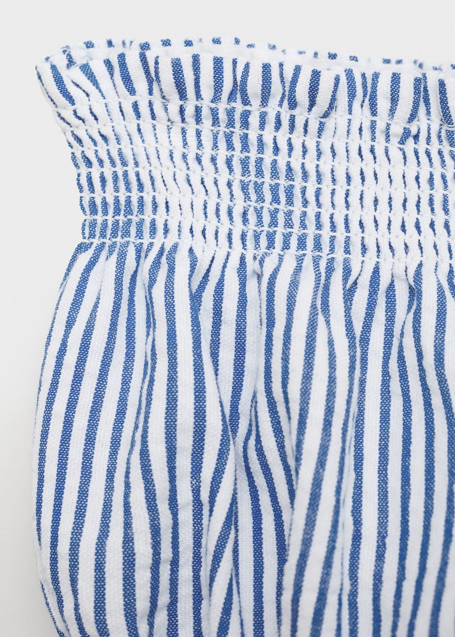 Striped cotton shorts - Details of the article 8