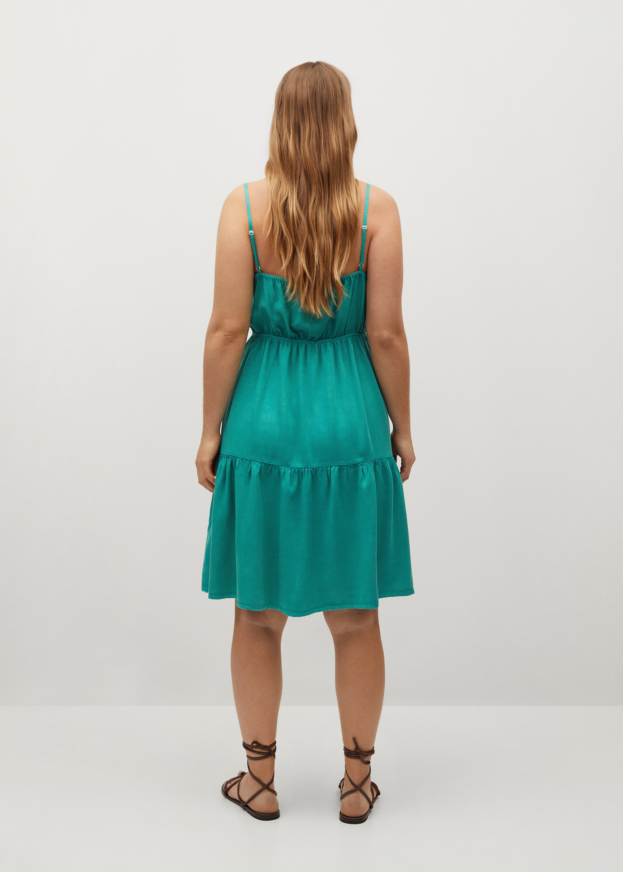 Vestido 100% lyocell - Reverso del artículo