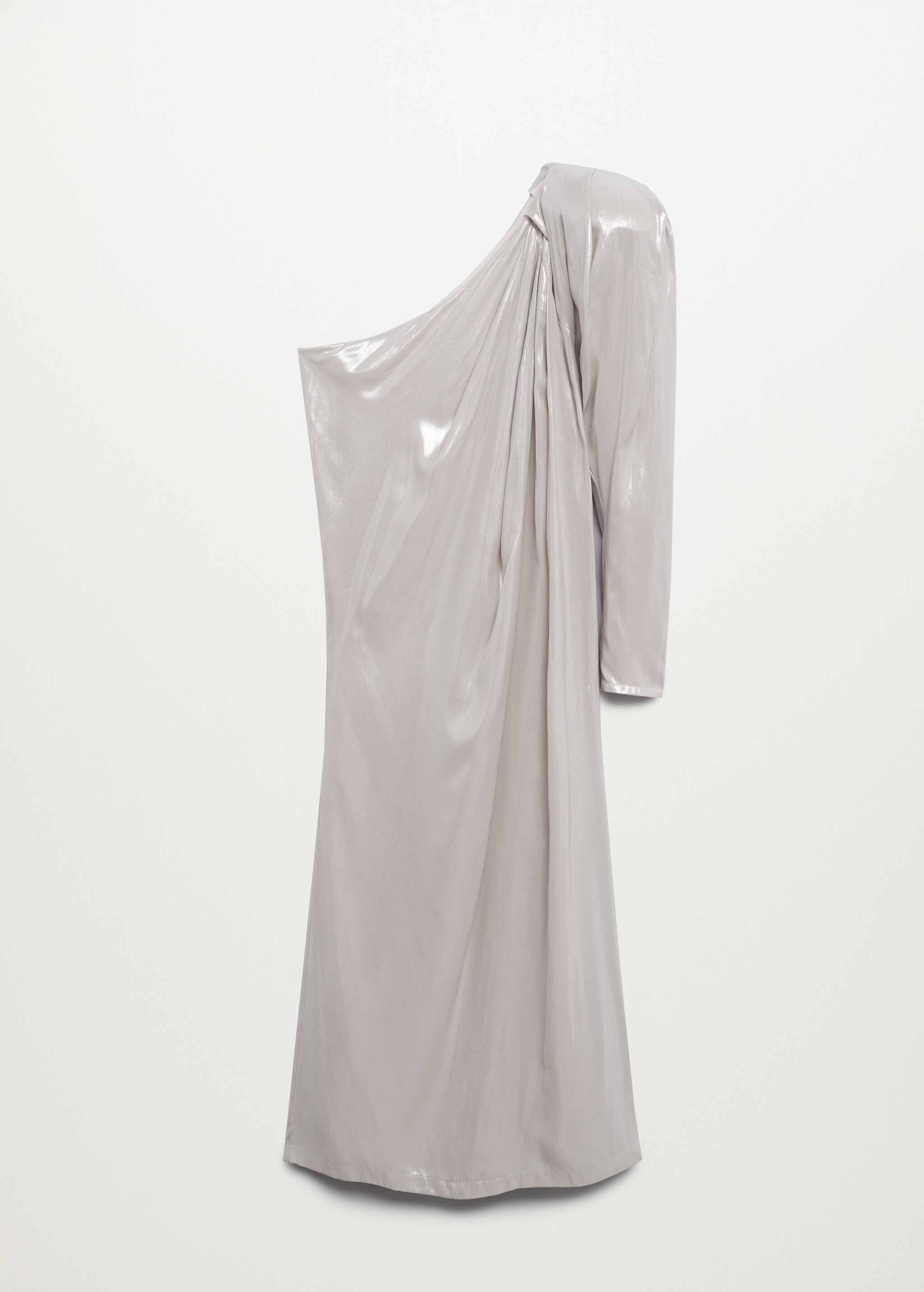 Vestido asimétrico metalizado - Artículo sin modelo
