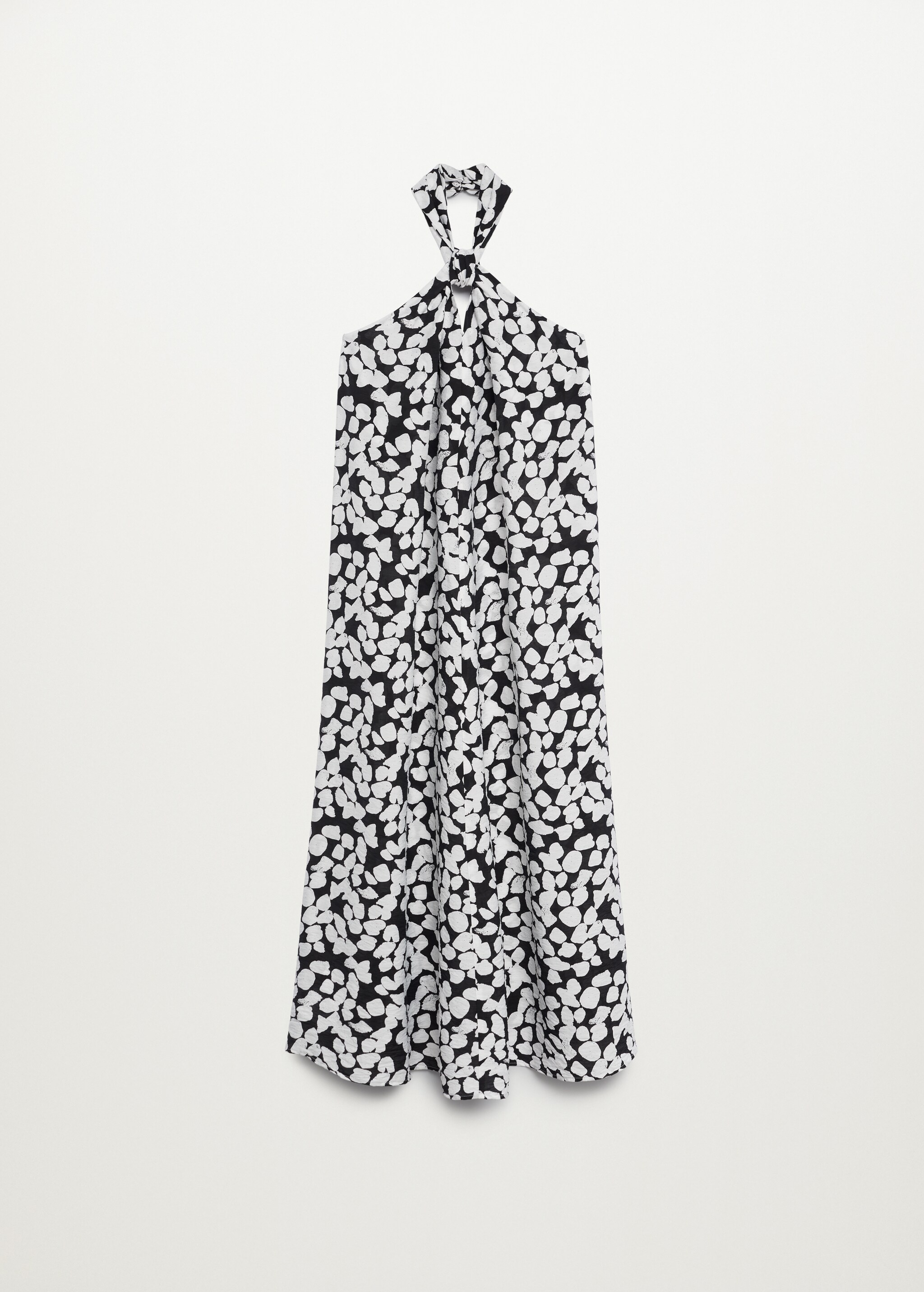 Vestido halter estampado - Artículo sin modelo
