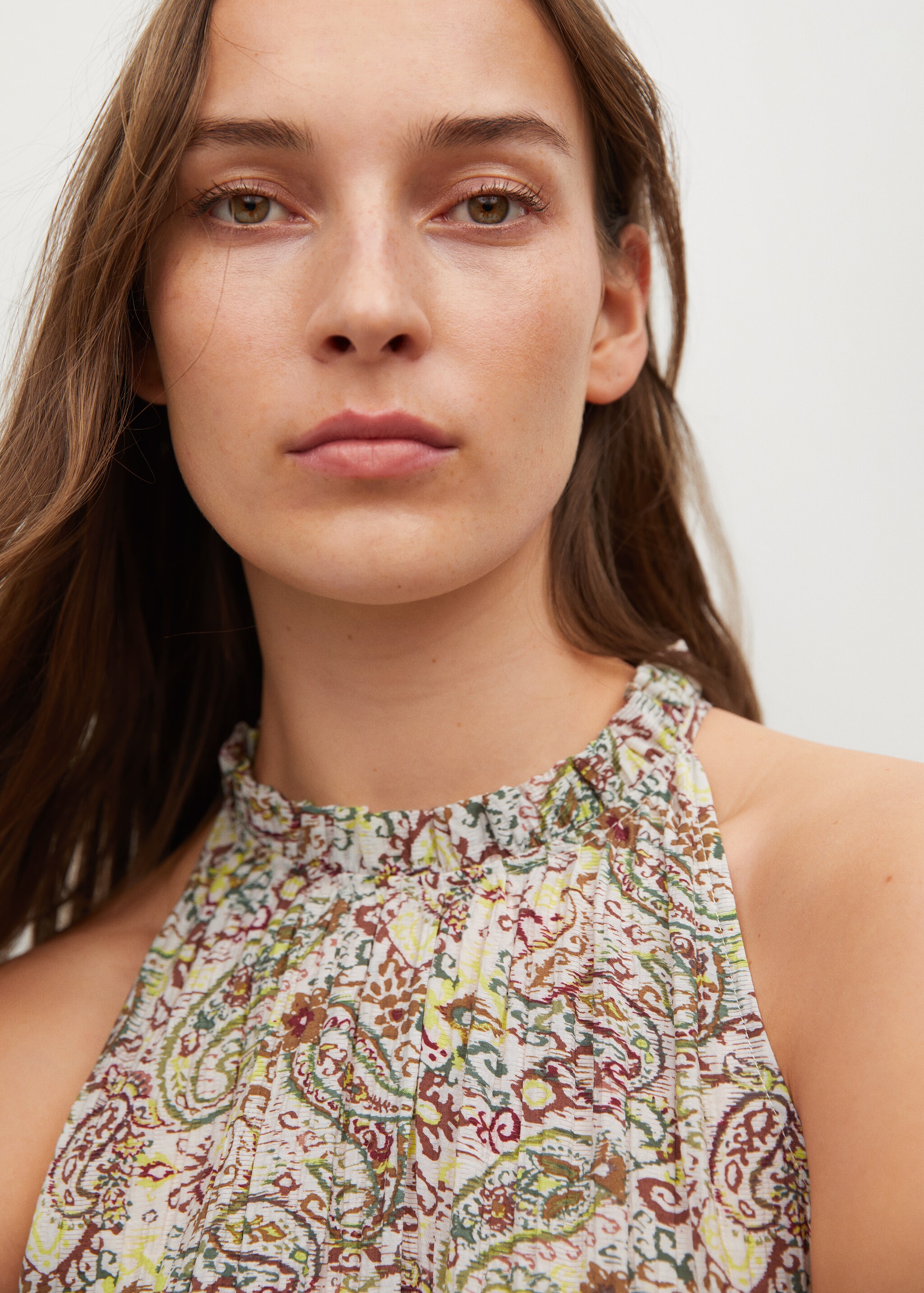 Vestido estampado paisley - Detalle del artículo 1