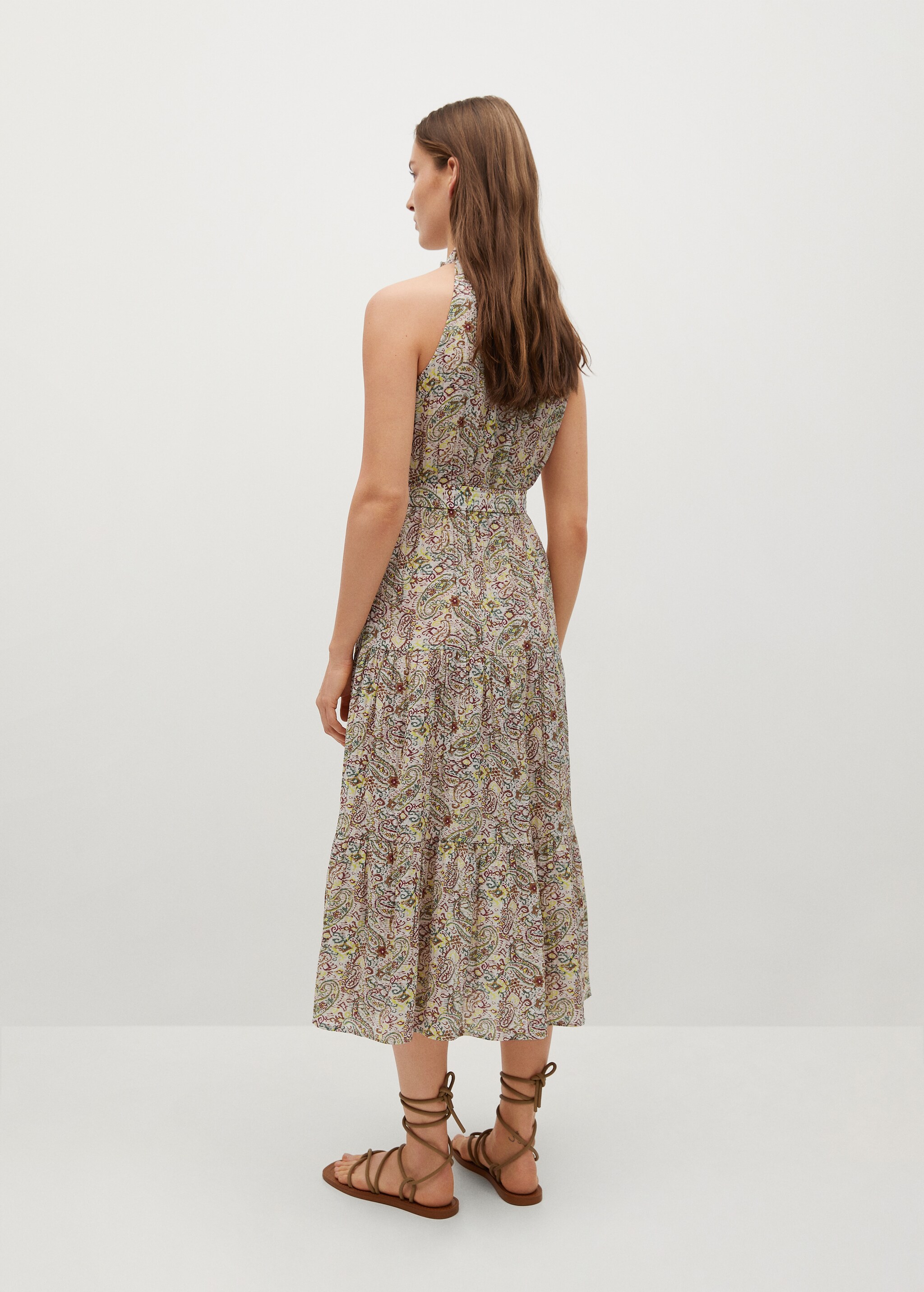 Vestido estampado paisley - Reverso del artículo