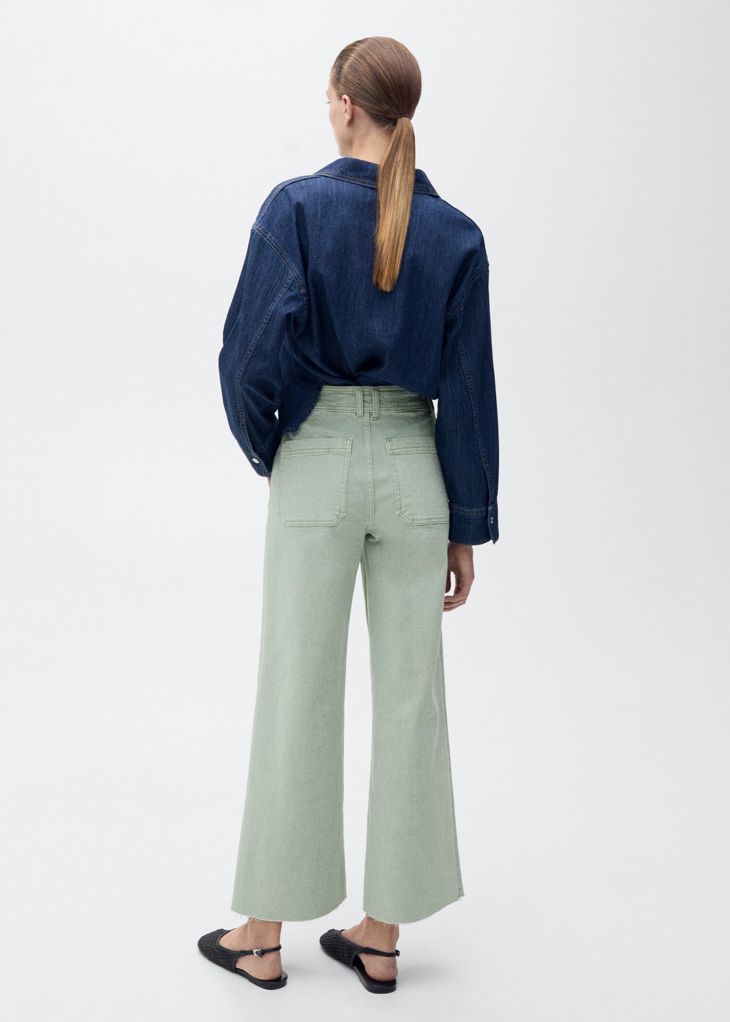 Catherin culotte high-rise jeans - Reverse of the article