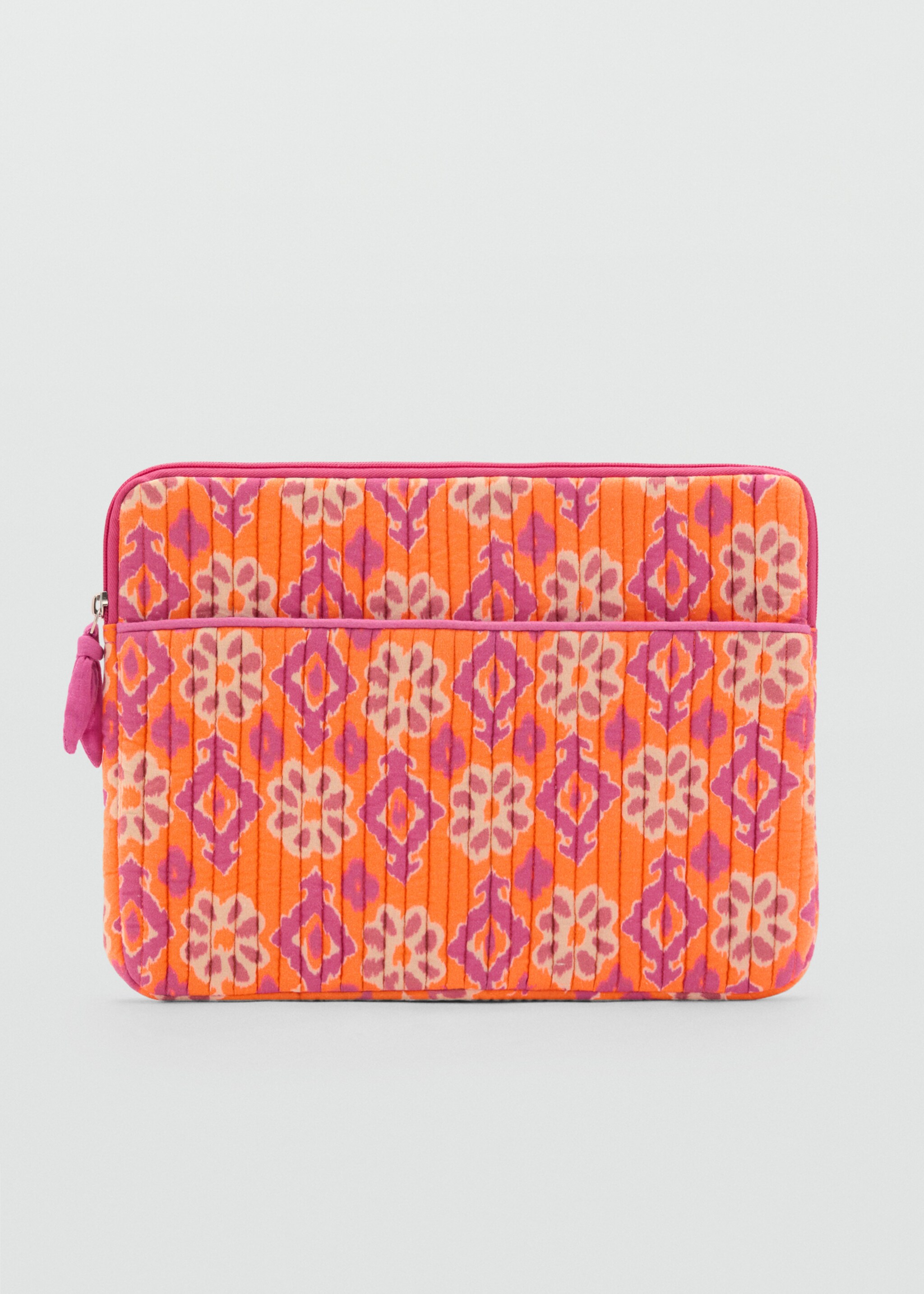 Funda portátil estampada - Artículo sin modelo, Naranja. Ref: 87007187-00.