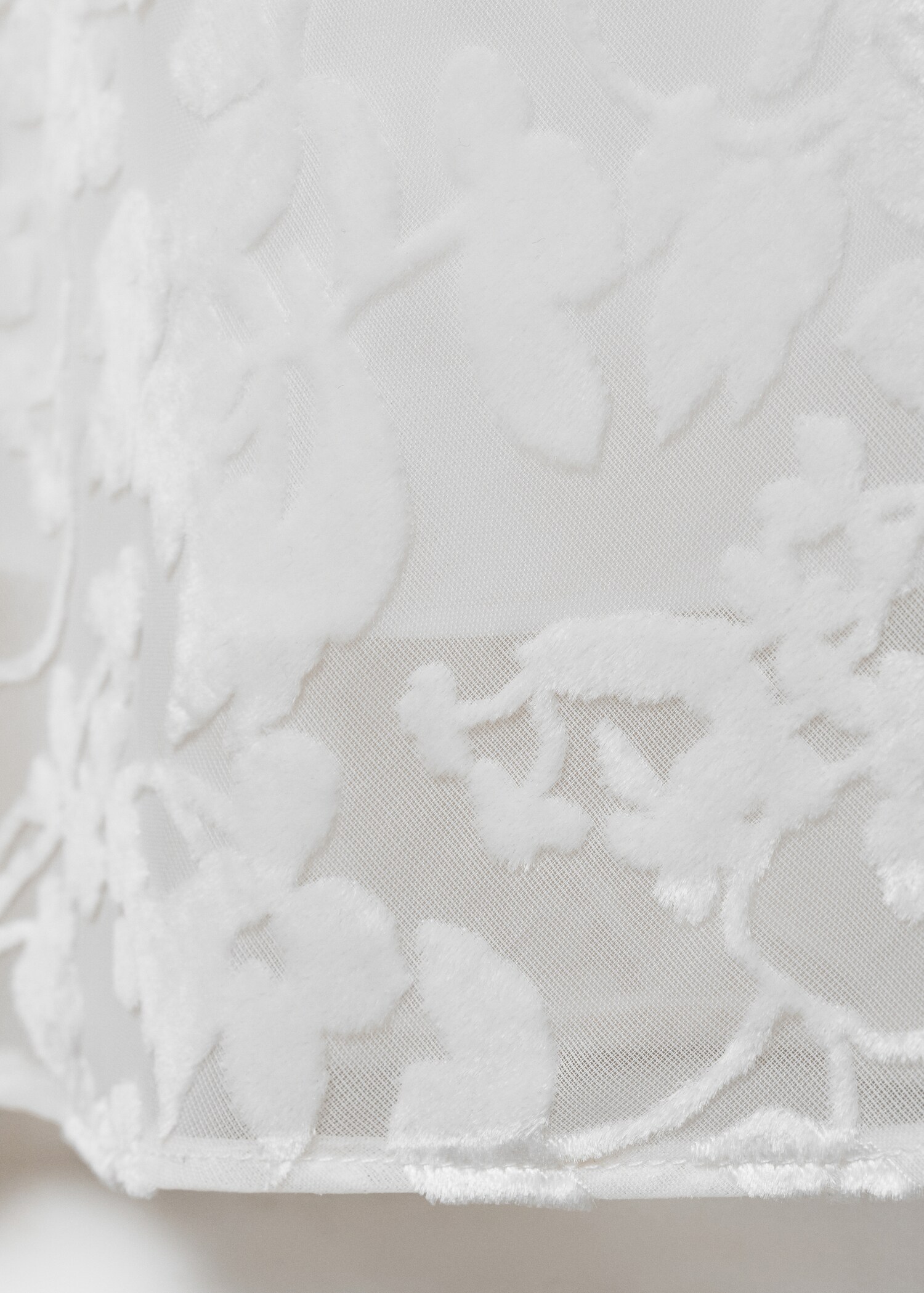 Φλοράλ devoré φόρεμα - Λεπτομέρεια του προϊόντος 0