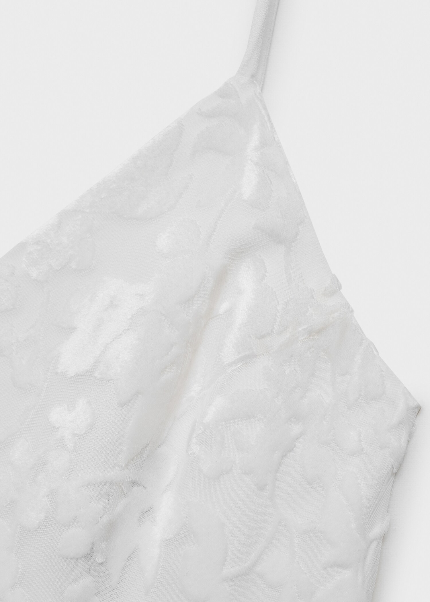 Φλοράλ devoré φόρεμα - Λεπτομέρεια του προϊόντος 8