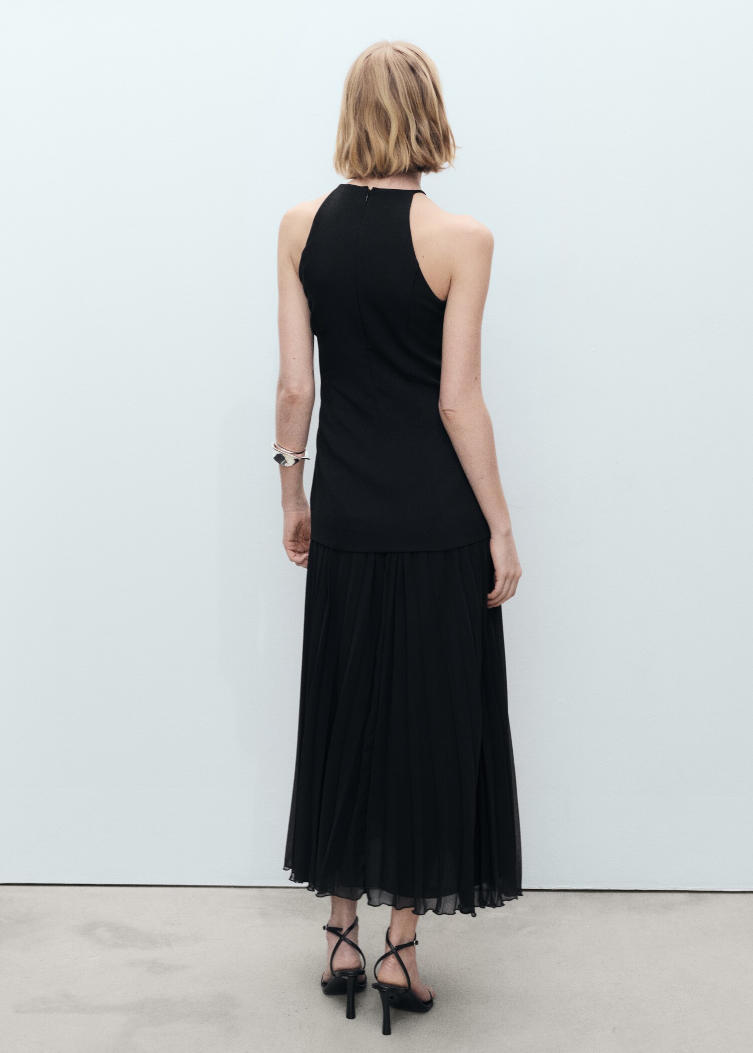 A-line dress - Reverse of the article