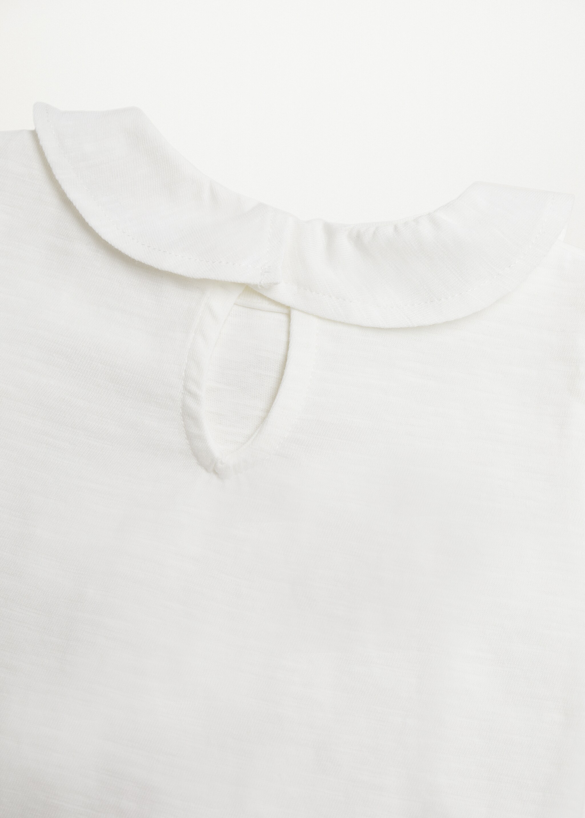 Camiseta algodón cuello babydoll - Detalle del artículo 8