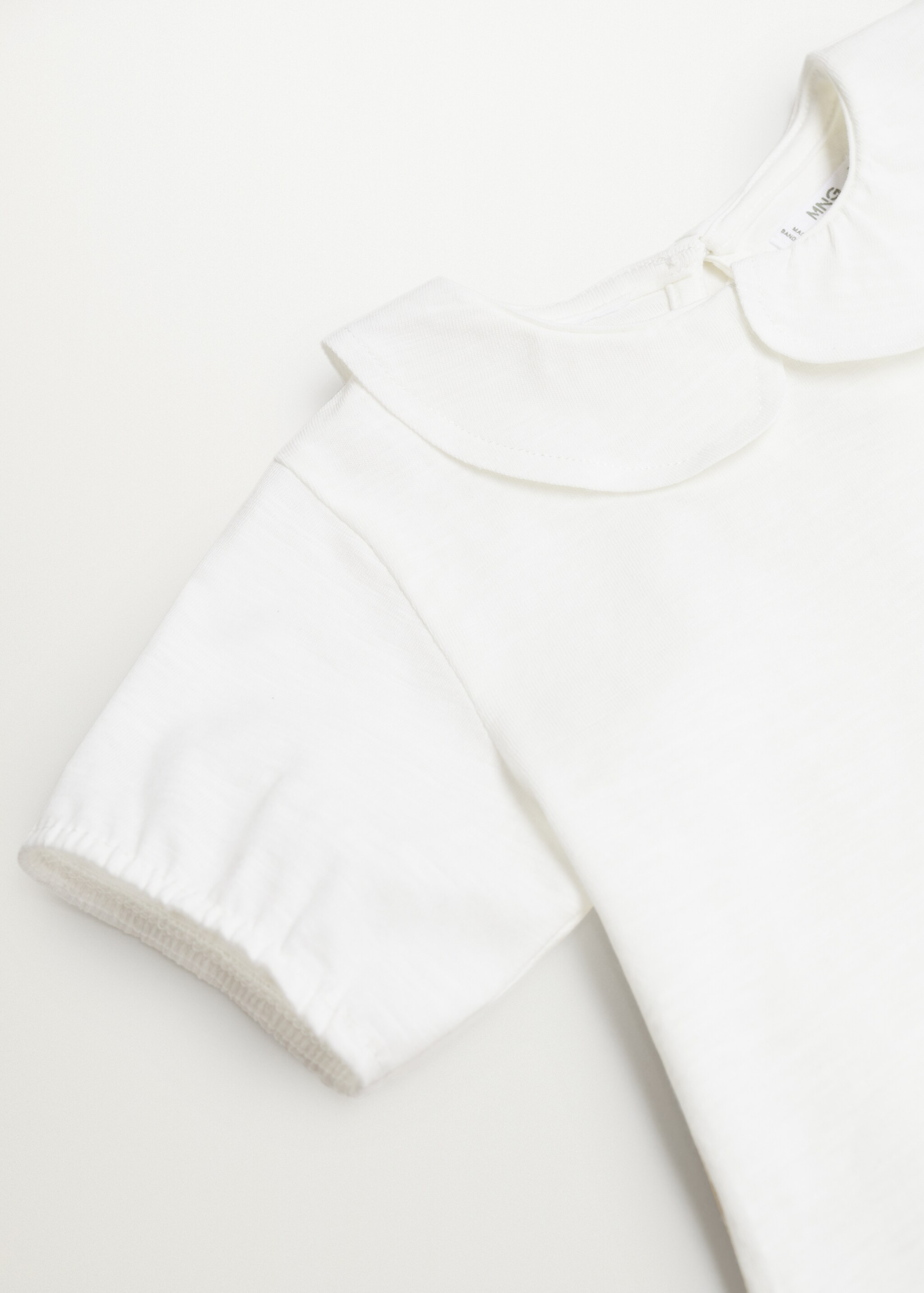 Camiseta algodón cuello babydoll - Detalle del artículo 9