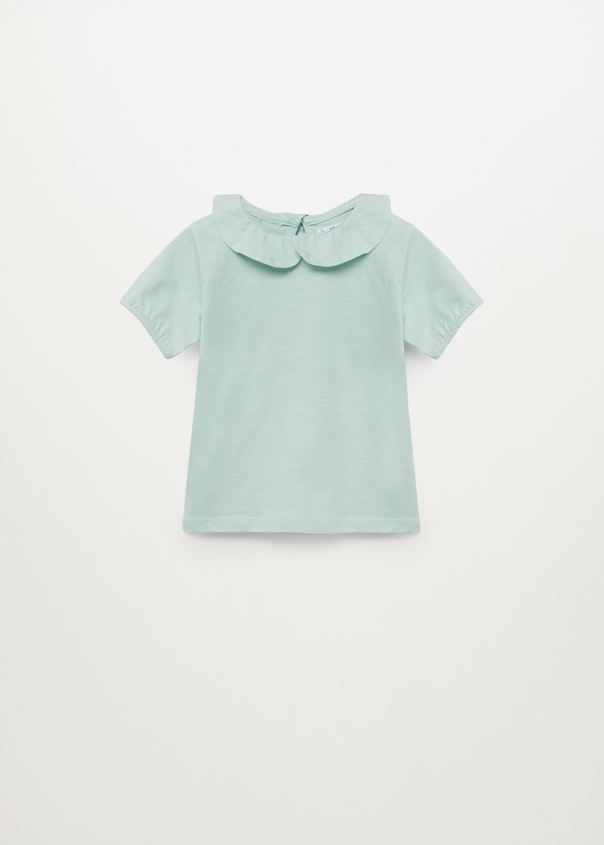 Camiseta algodón cuello babydoll - Artículo sin modelo