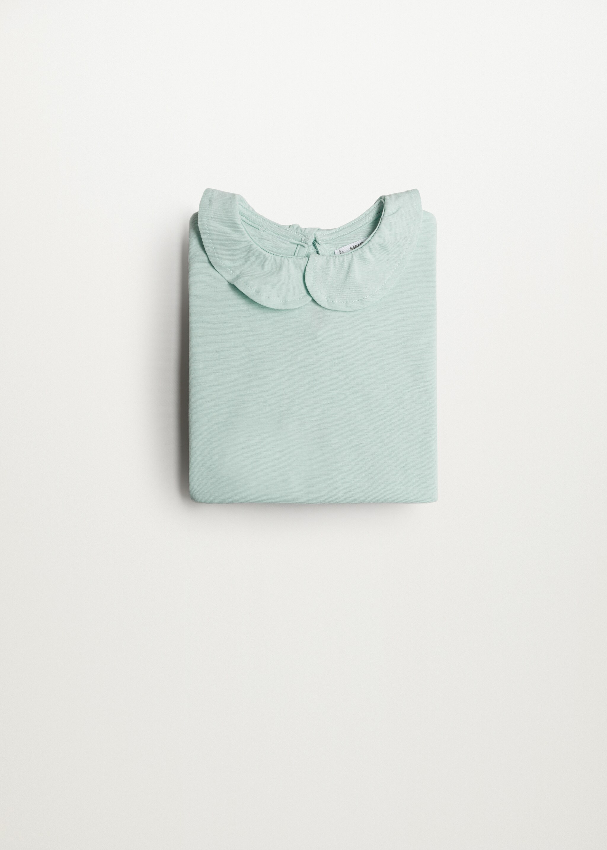 Camiseta algodón cuello babydoll - Detalle del artículo 8