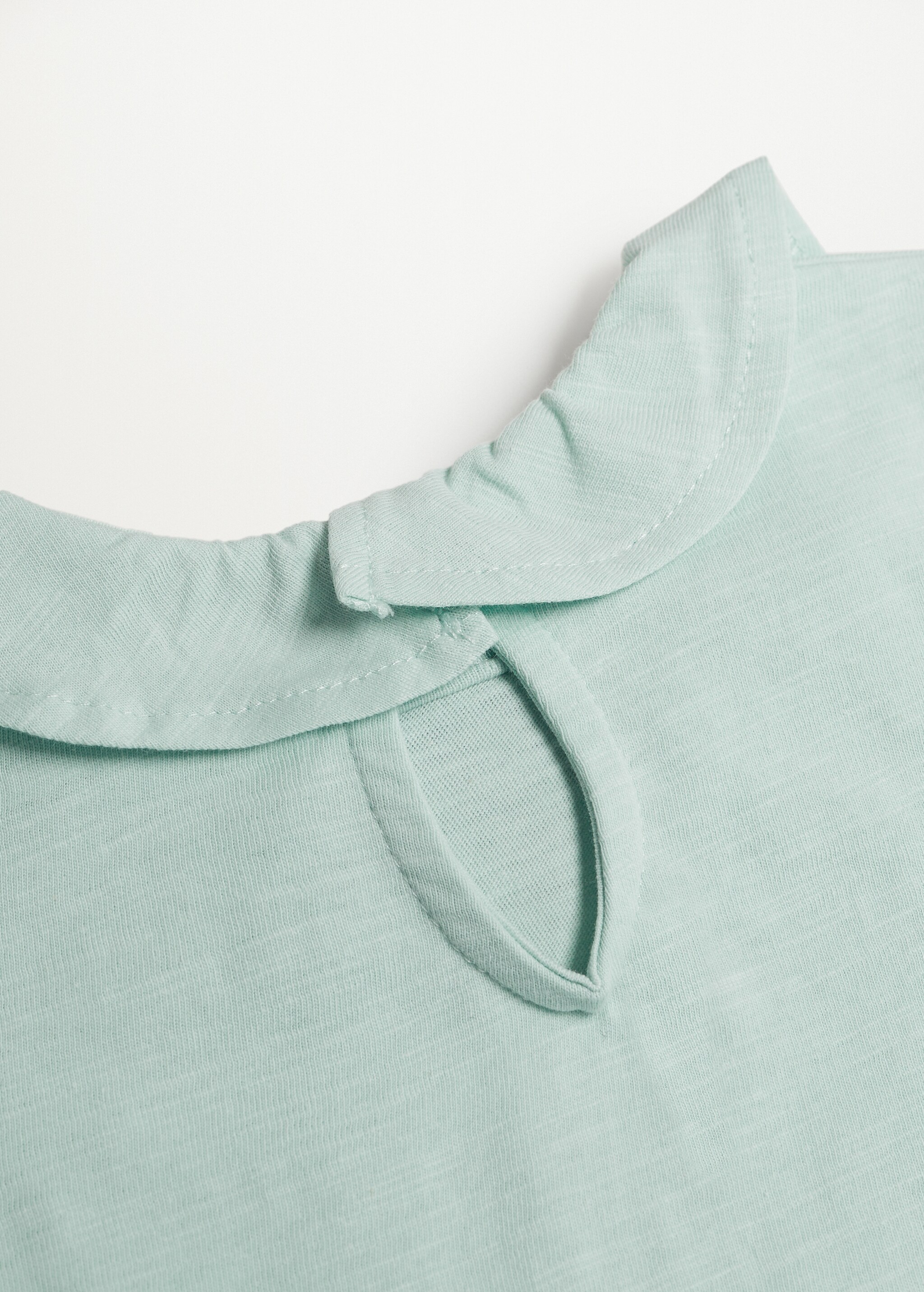 Camiseta algodón cuello babydoll - Detalle del artículo 9