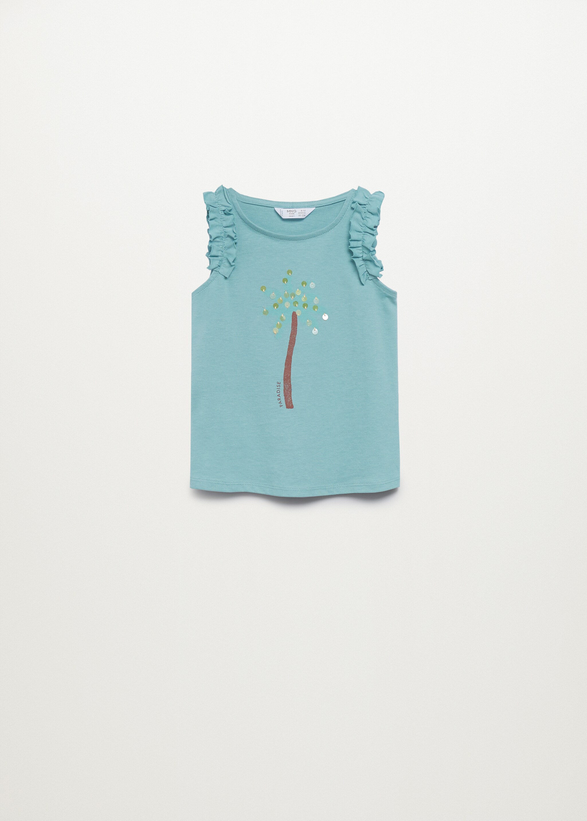 Camiseta estampada detalle lentejuelas - Artículo sin modelo