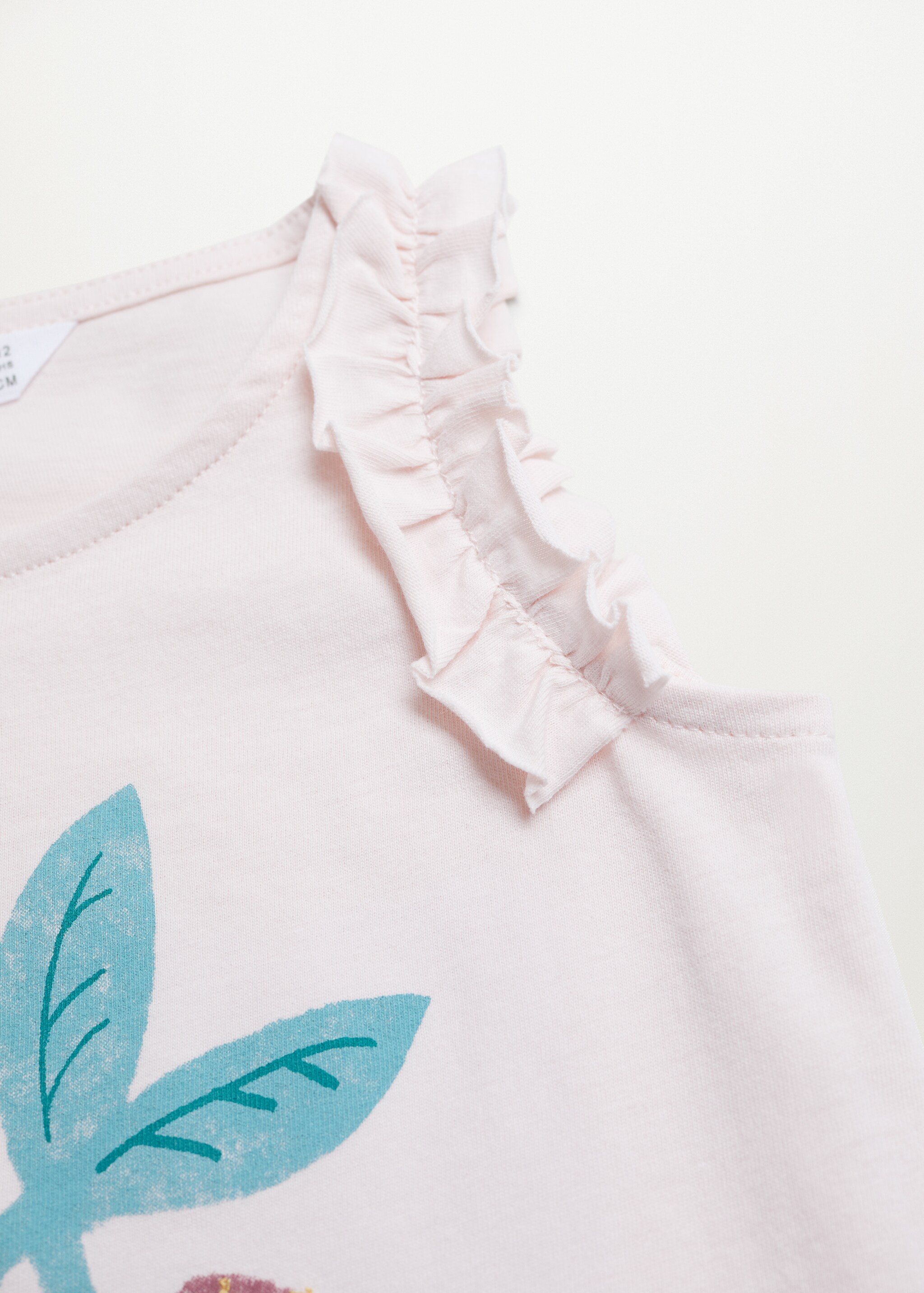 Camiseta estampada detalle lentejuelas - Detalle del artículo 9