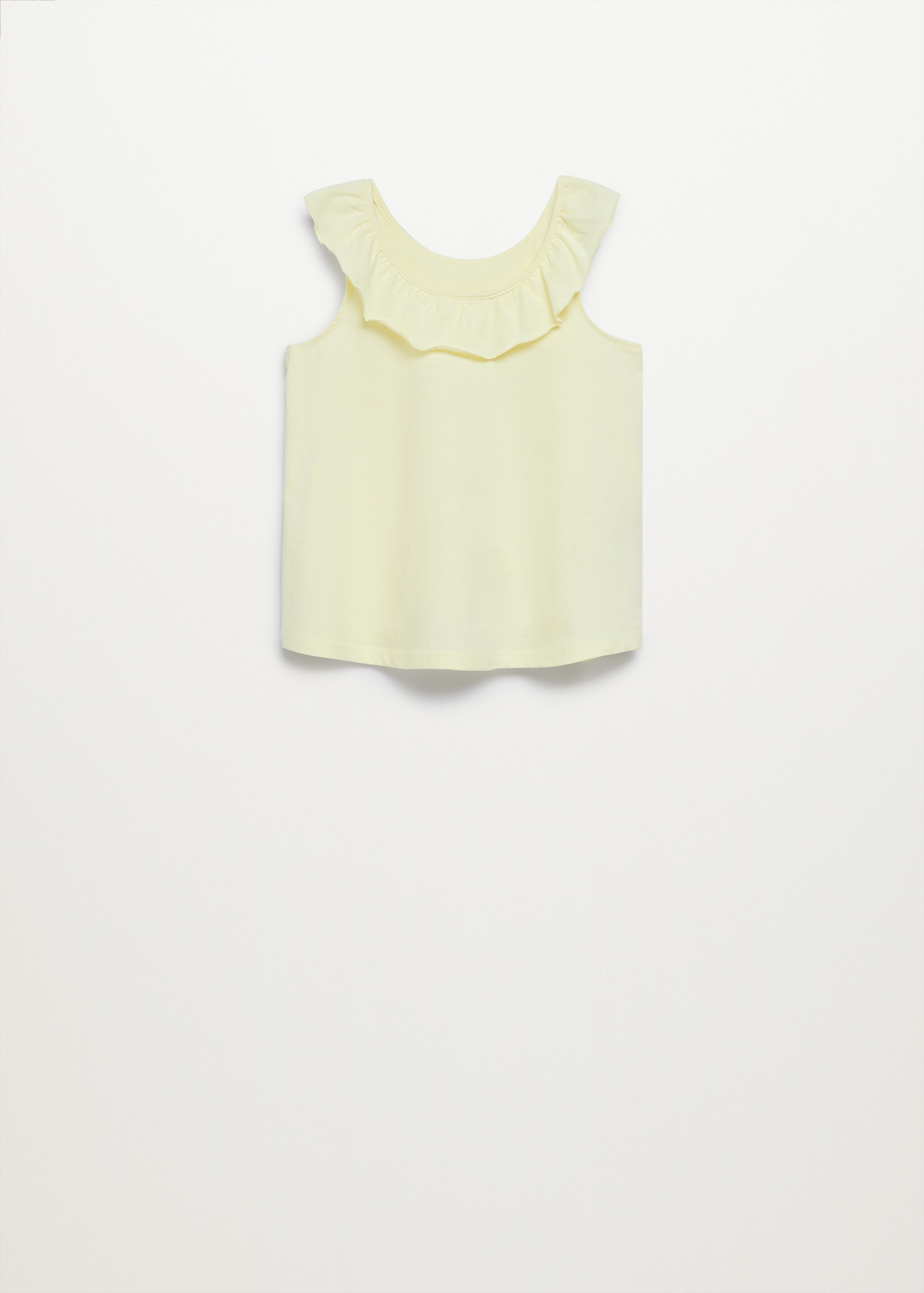 Camiseta algodón volante - Reverso del artículo